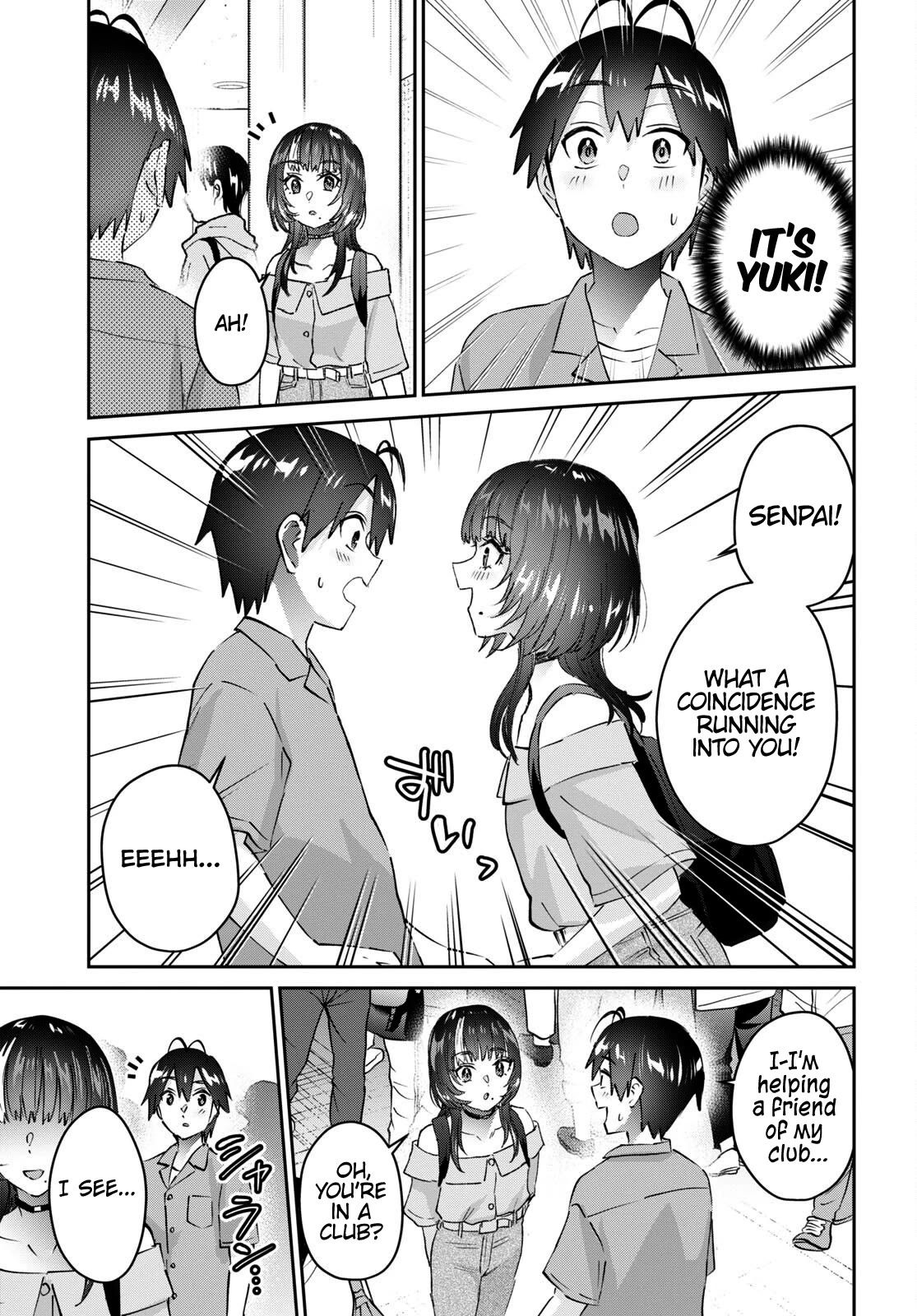 Hajimete no Gal Chapter 171 page 14 - Chapter 171: My First Release