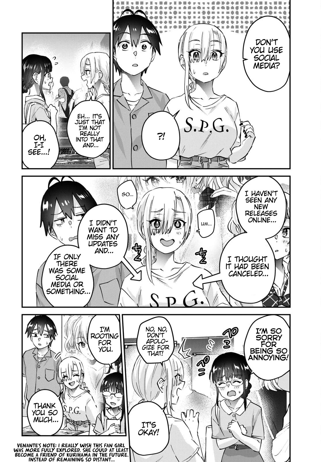 Hajimete no Gal Chapter 171 page 9 - Chapter 171: My First Release