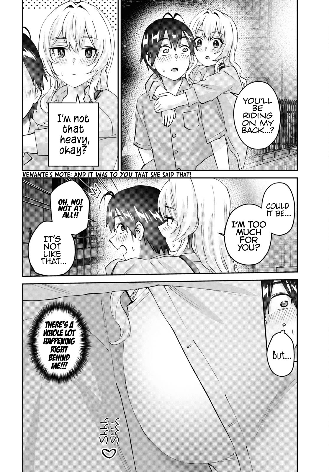 Hajimete no Gal Chapter 172 page 3 - Chapter 172: My First Pyggyback