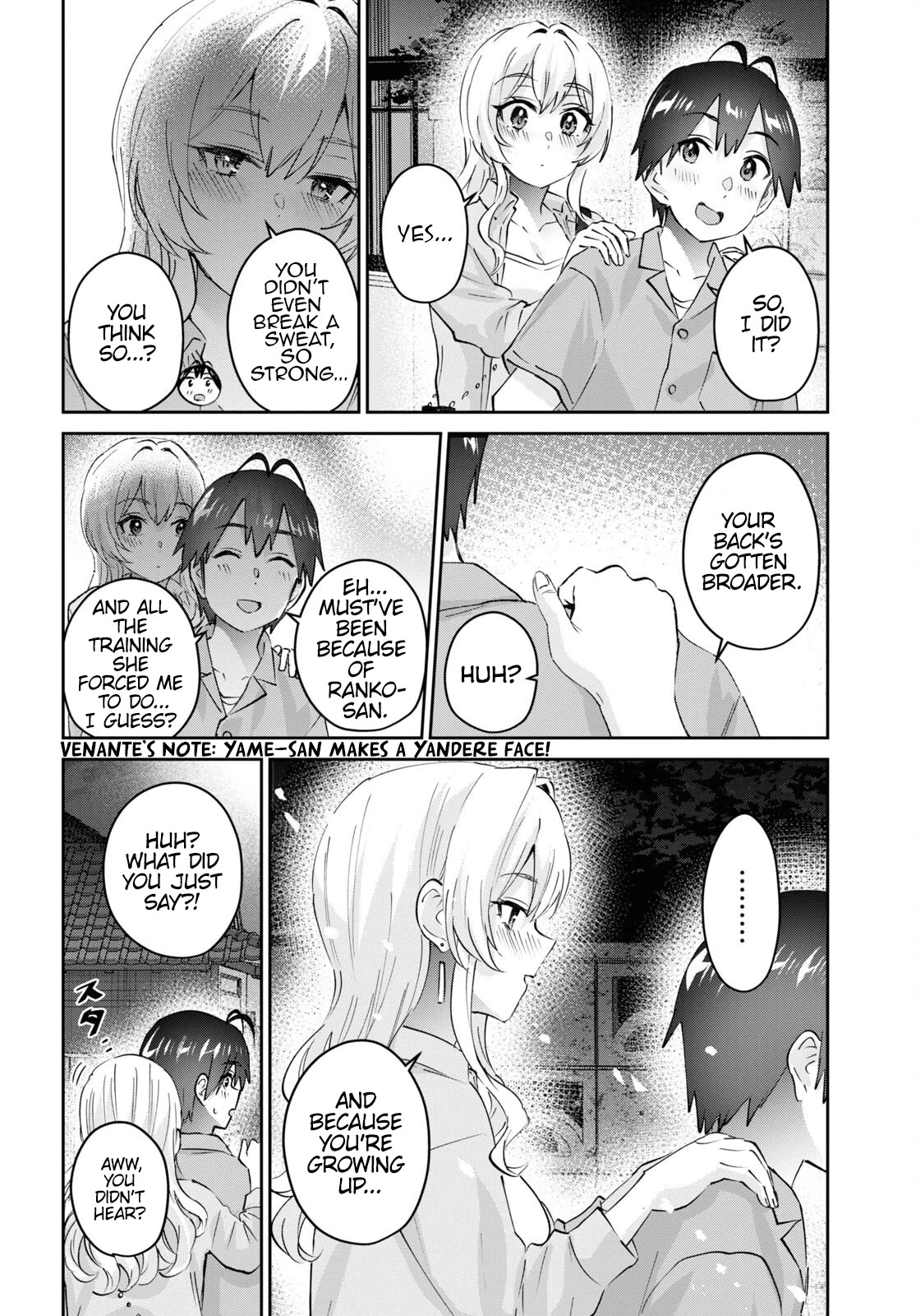 Hajimete no Gal Chapter 172 page 5 - Chapter 172: My First Pyggyback