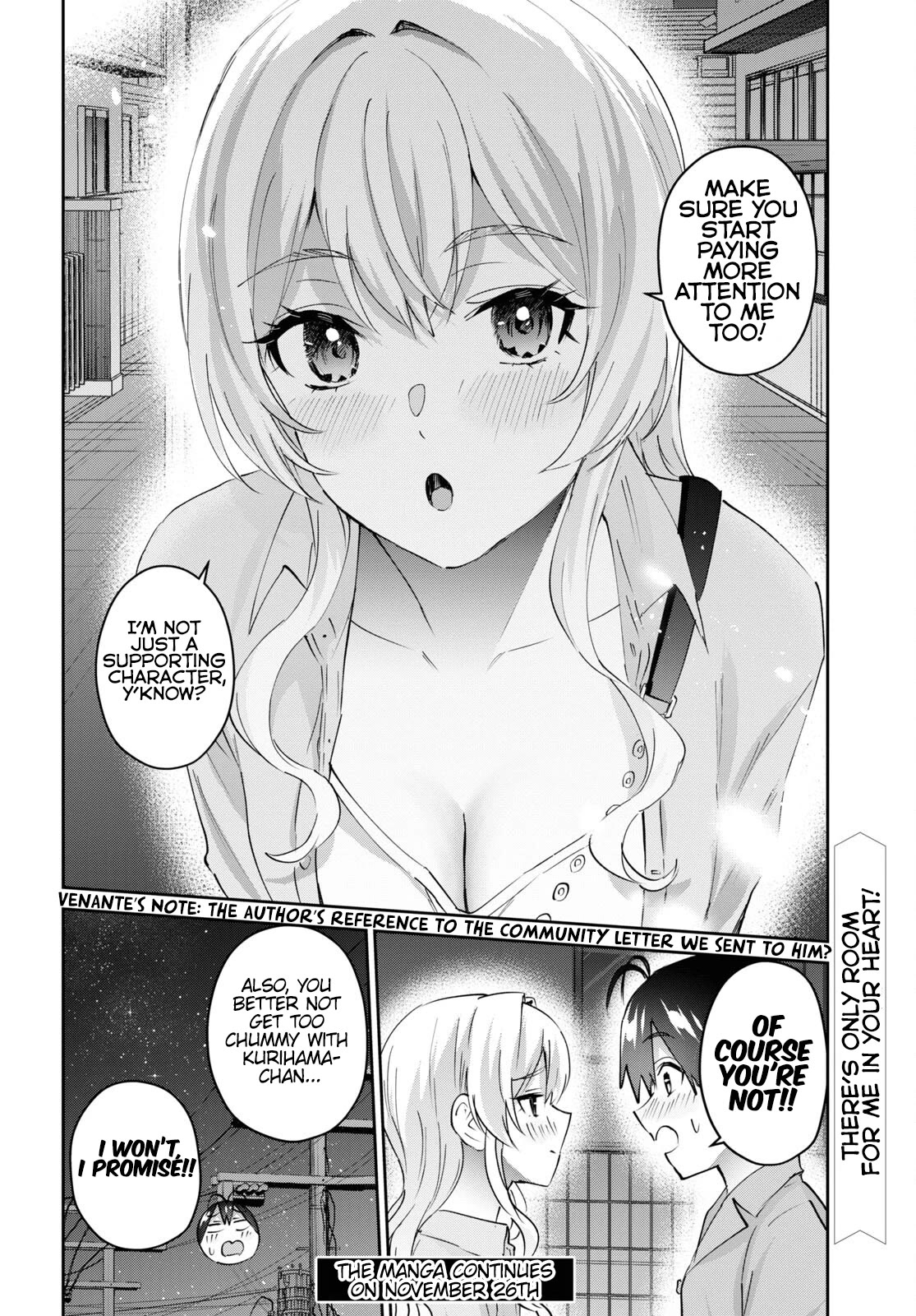 Hajimete no Gal Chapter 172 page 9 - Chapter 172: My First Pyggyback