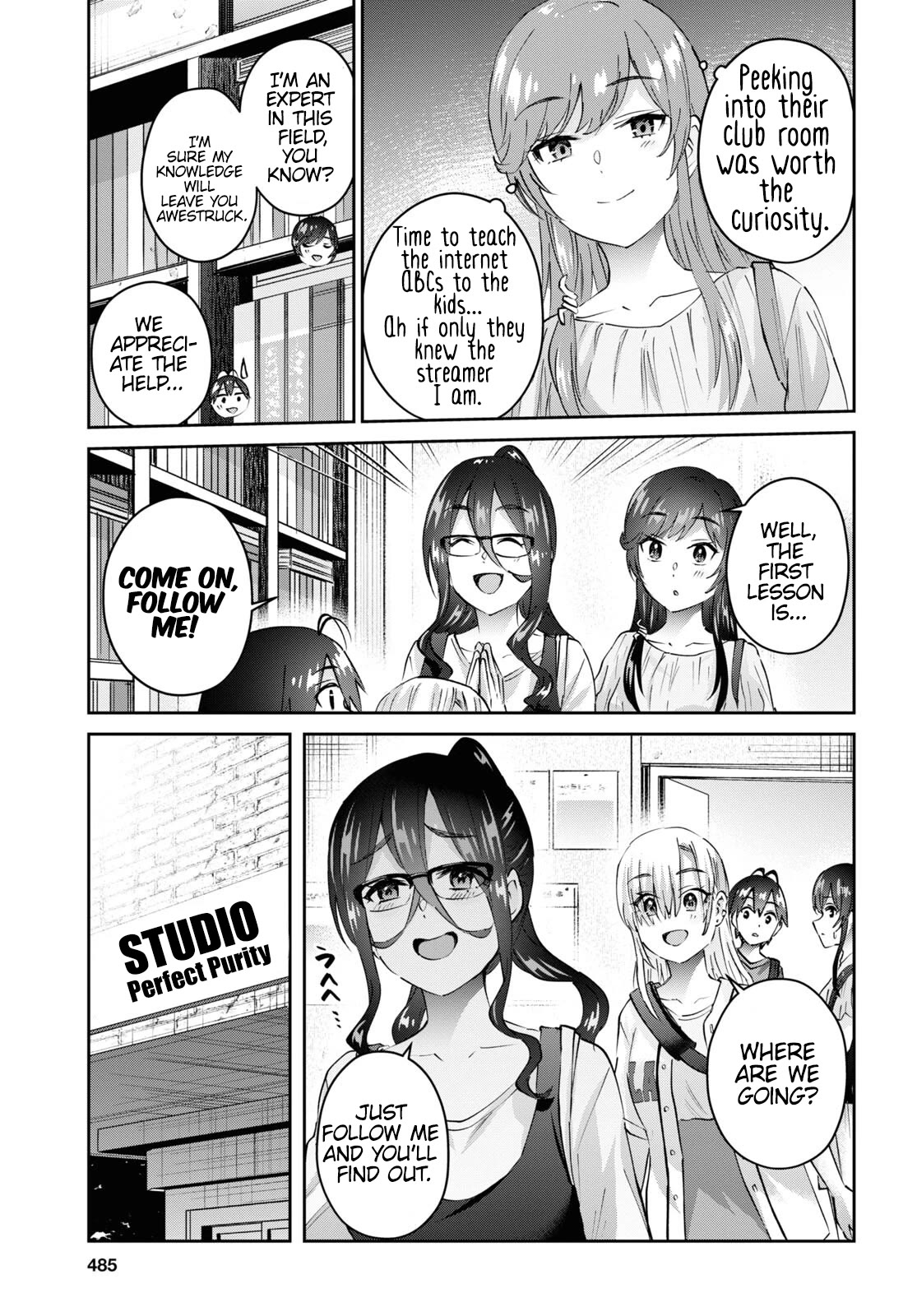 Hajimete no Gal Chapter 173 page 11 - Chapter 173: My First Site for Fans