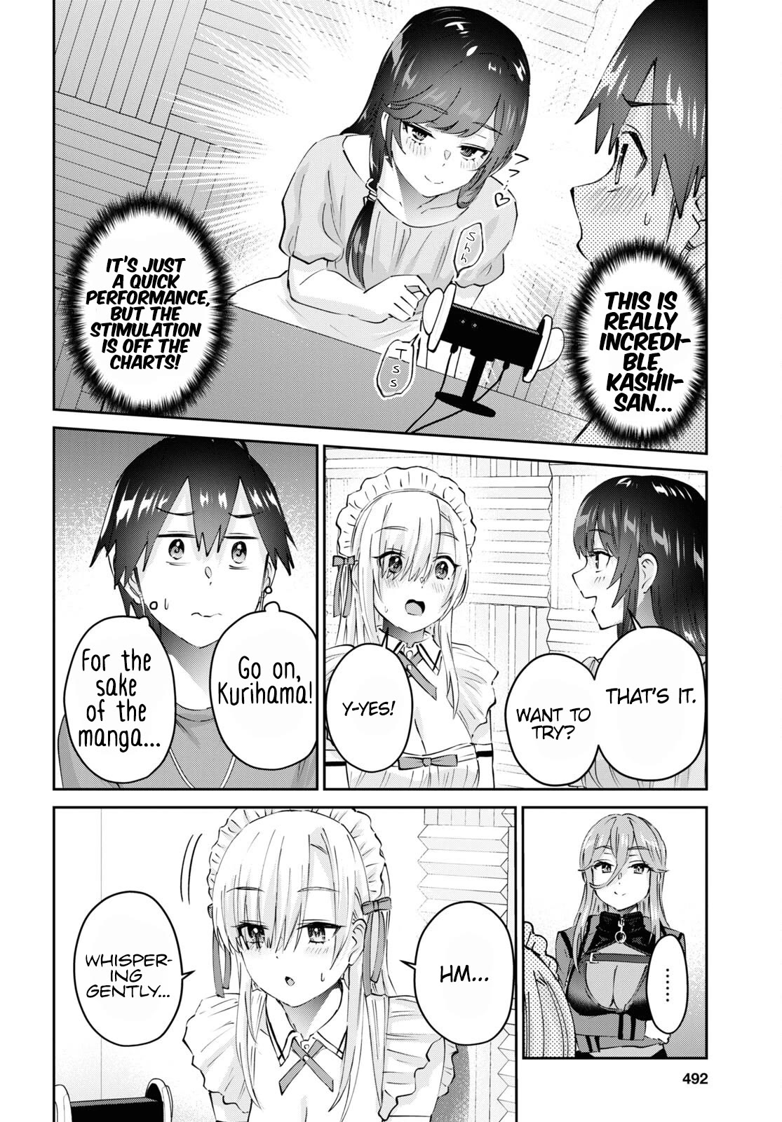 Hajimete no Gal Chapter 173 page 18 - Chapter 173: My First Site for Fans