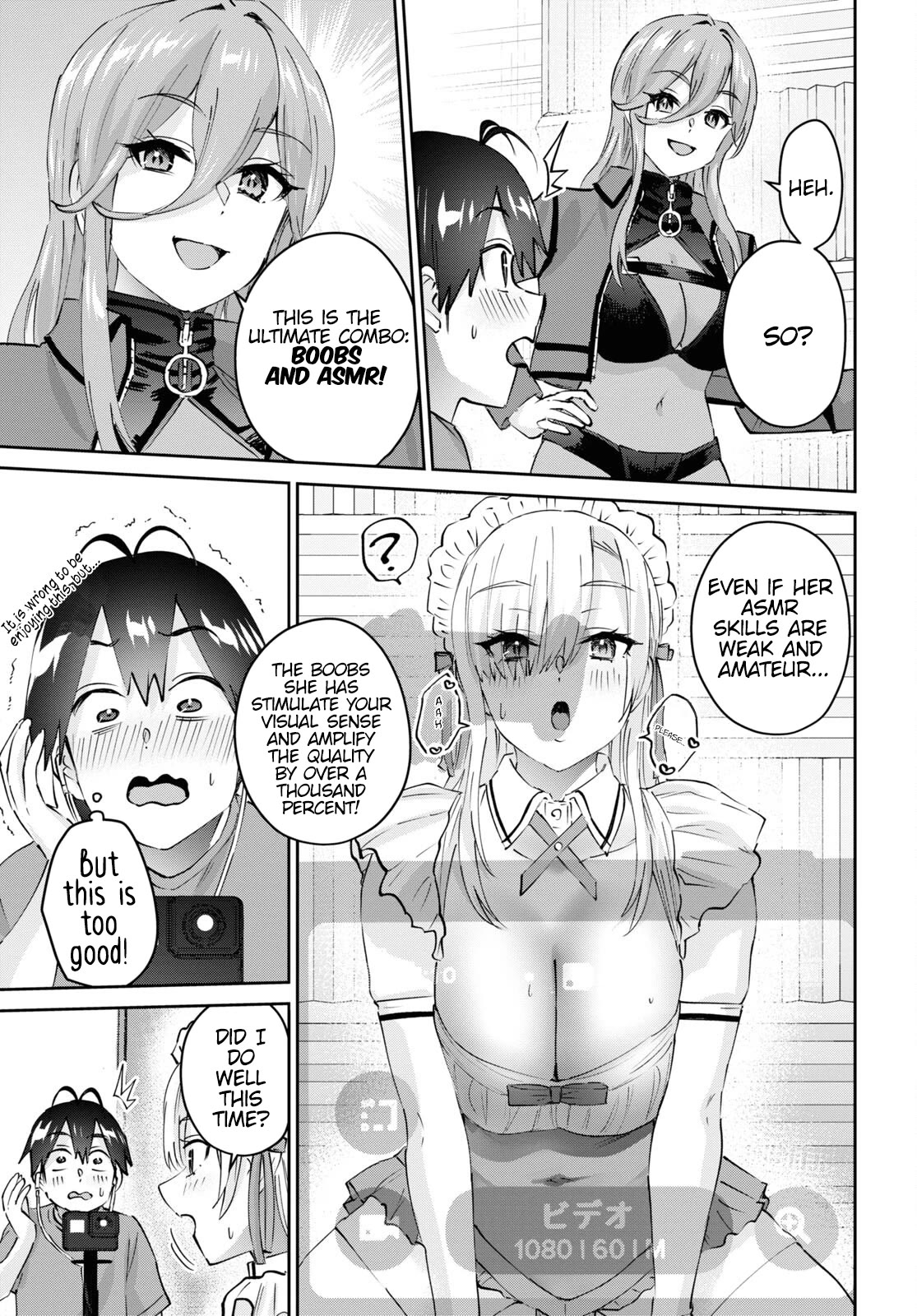 Hajimete no Gal Chapter 174 page 10 - Chapter 174: My First Time being Licked in the Ear