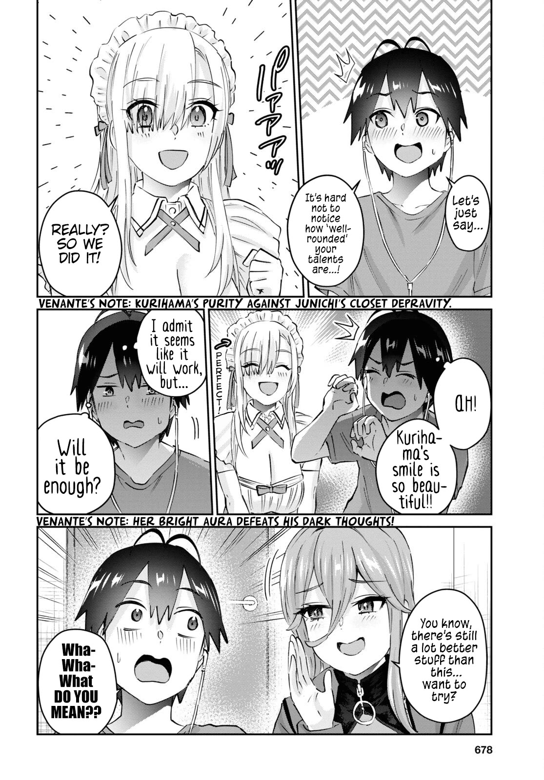 Hajimete no Gal Chapter 174 page 11 - Chapter 174: My First Time being Licked in the Ear
