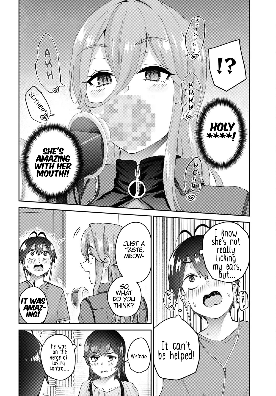 Hajimete no Gal Chapter 174 page 7 - Chapter 174: My First Time being Licked in the Ear