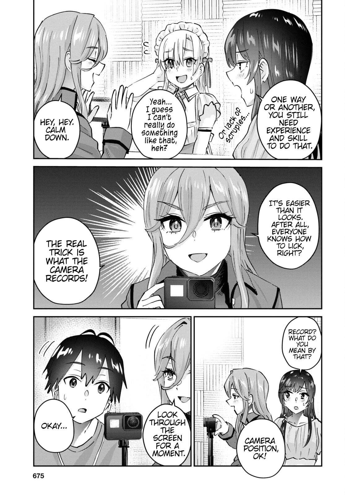 Hajimete no Gal Chapter 174 page 8 - Chapter 174: My First Time being Licked in the Ear