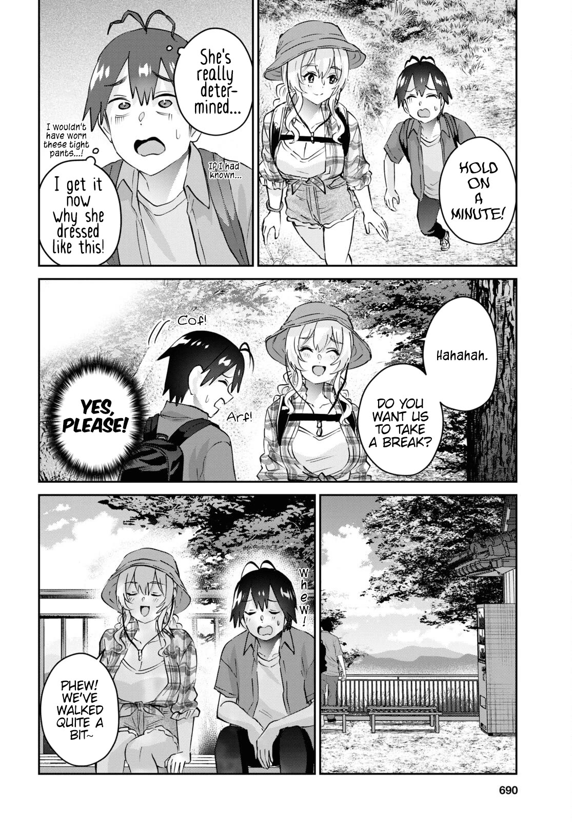 Hajimete no Gal Chapter 175 page 13 - Chapter 175: My First Time Gaining Power