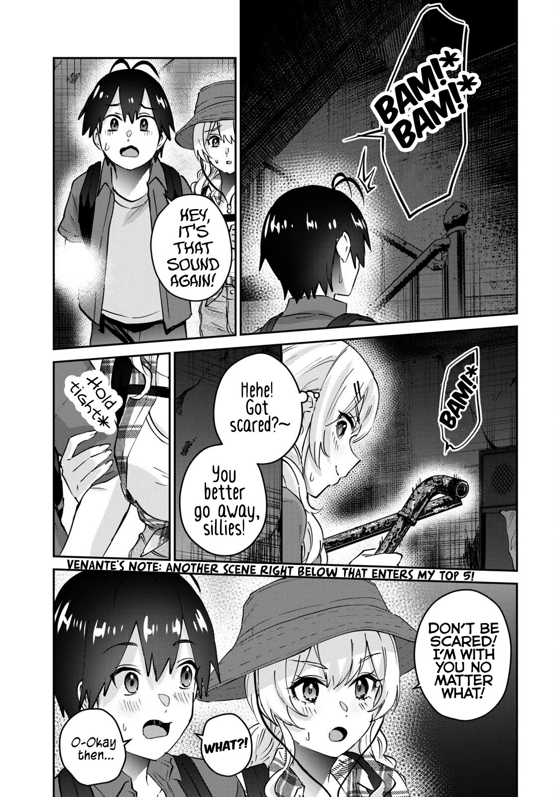 Hajimete no Gal Chapter 176 page 10 - Chapter 176: My First Time in a Haunted Spot