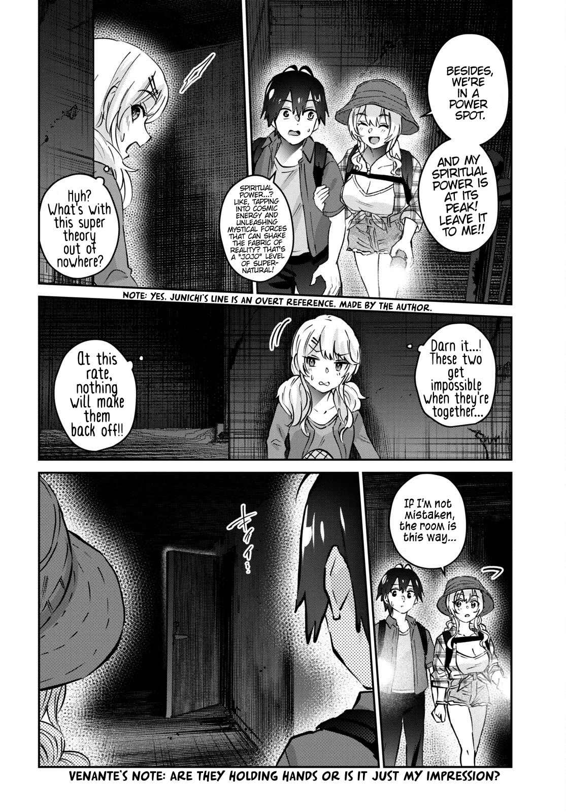 Hajimete no Gal Chapter 176 page 11 - Chapter 176: My First Time in a Haunted Spot