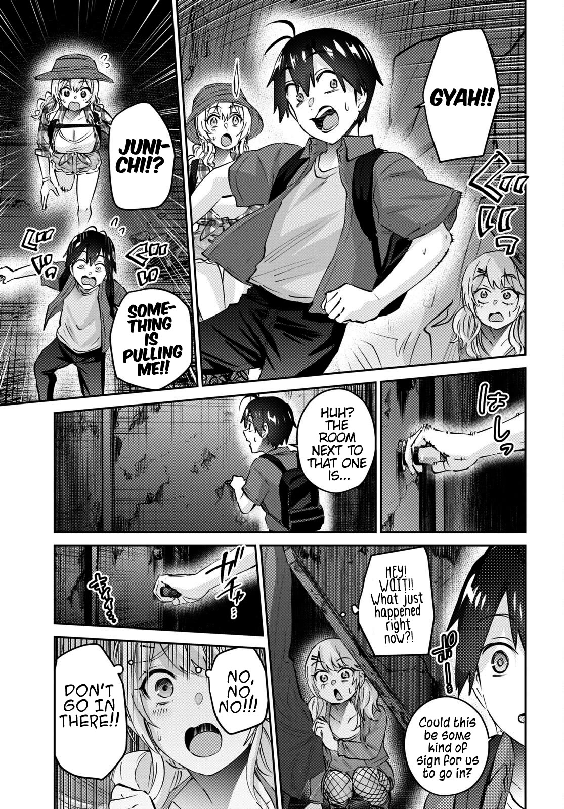 Hajimete no Gal Chapter 176 page 14 - Chapter 176: My First Time in a Haunted Spot