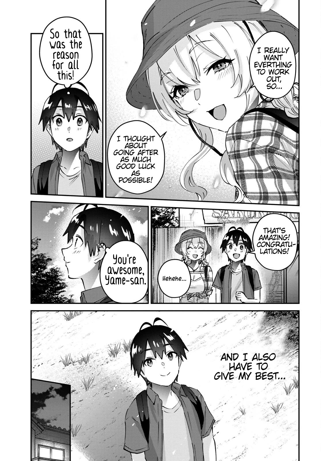Hajimete no Gal Chapter 176 page 18 - Chapter 176: My First Time in a Haunted Spot
