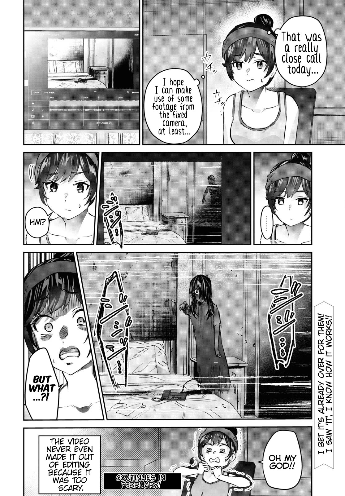 Hajimete no Gal Chapter 176 page 19 - Chapter 176: My First Time in a Haunted Spot