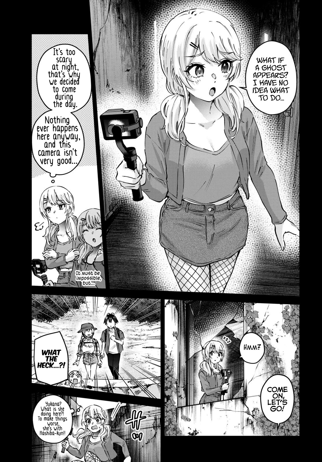Hajimete no Gal Chapter 176 page 4 - Chapter 176: My First Time in a Haunted Spot