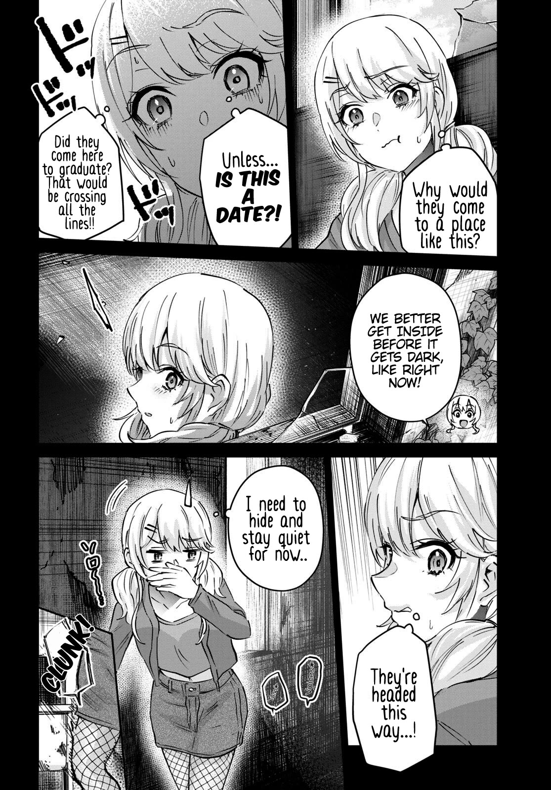Hajimete no Gal Chapter 176 page 5 - Chapter 176: My First Time in a Haunted Spot