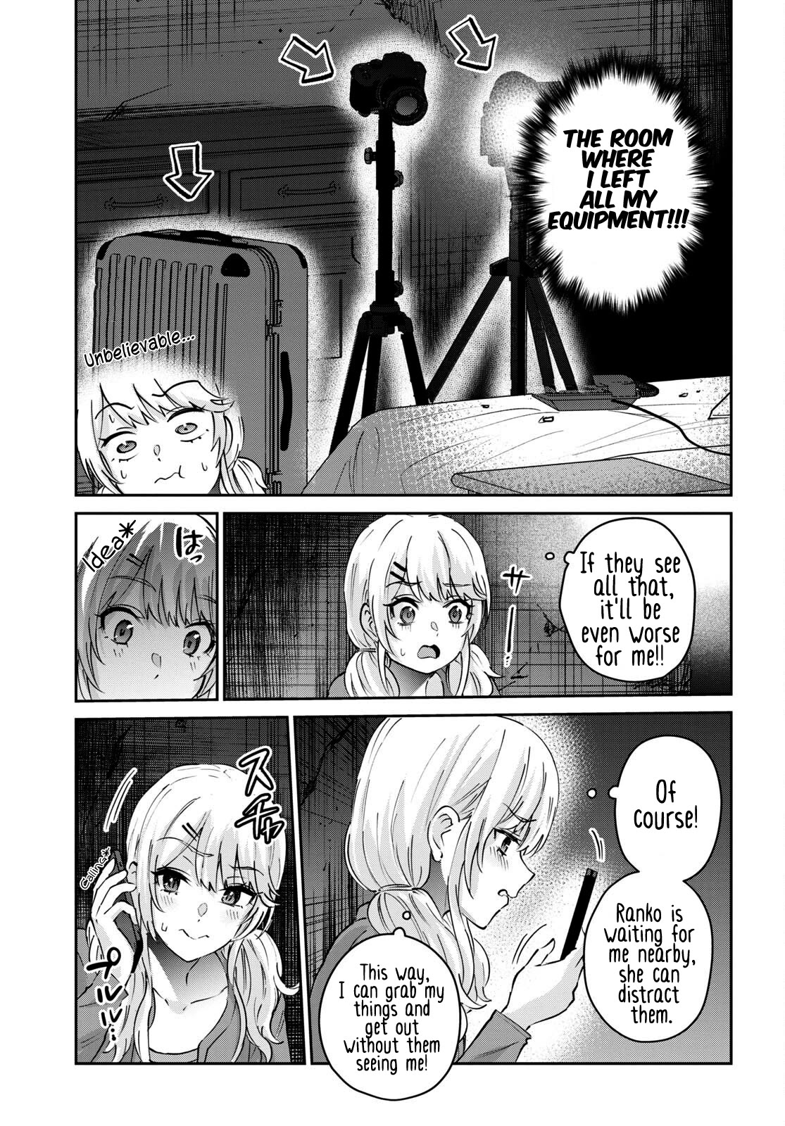 Hajimete no Gal Chapter 176 page 8 - Chapter 176: My First Time in a Haunted Spot