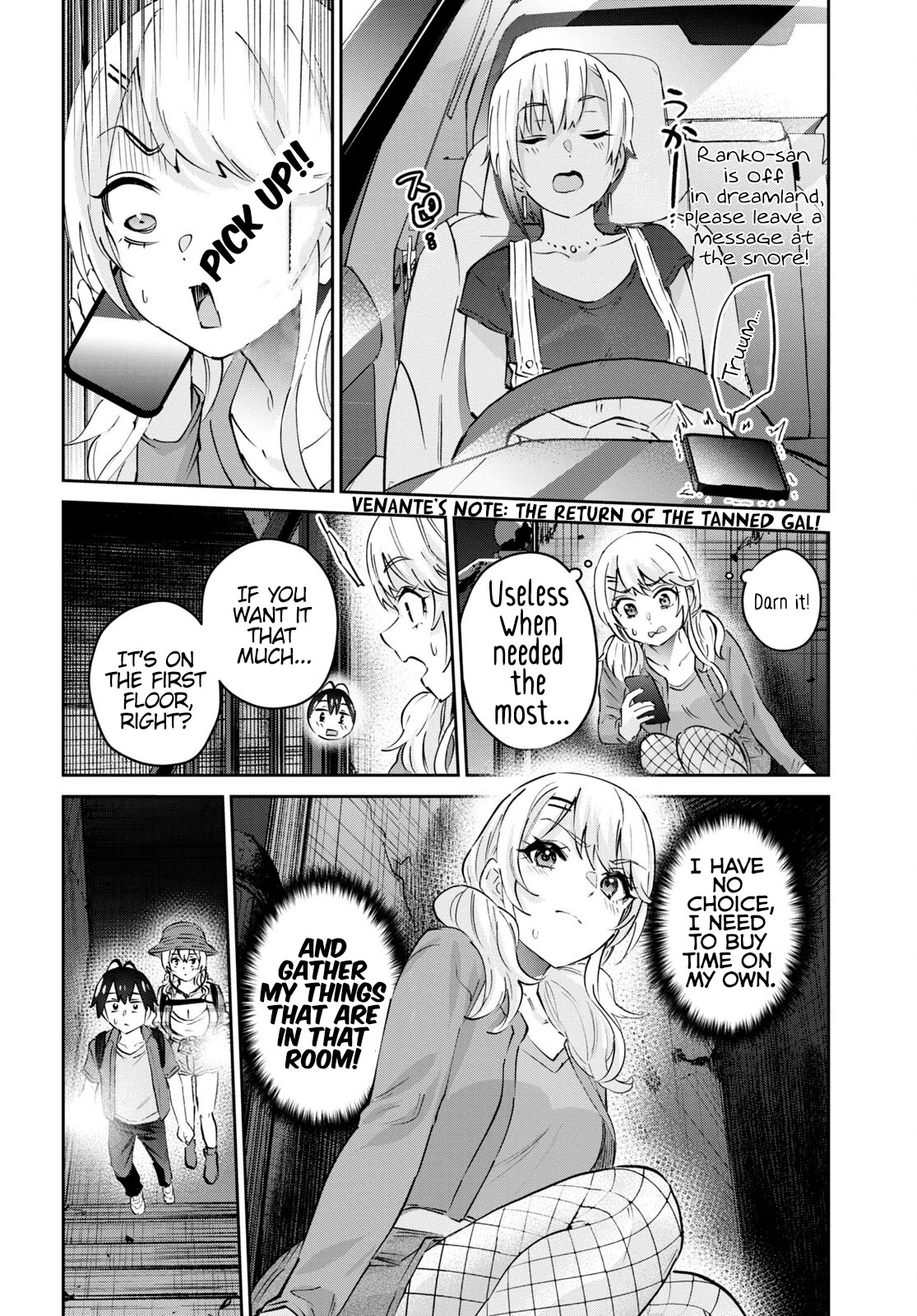 Hajimete no Gal Chapter 176 page 9 - Chapter 176: My First Time in a Haunted Spot