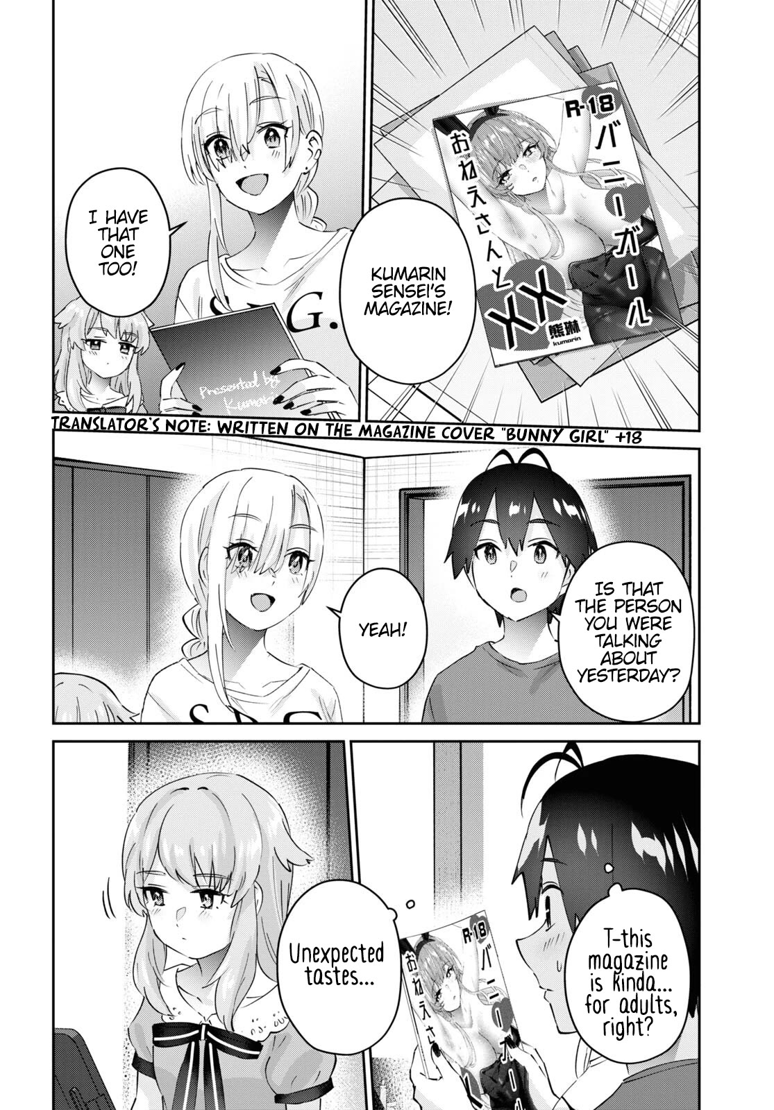 Hajimete no Gal Chapter 177 page 19 - Chapter 177: My First Sensei