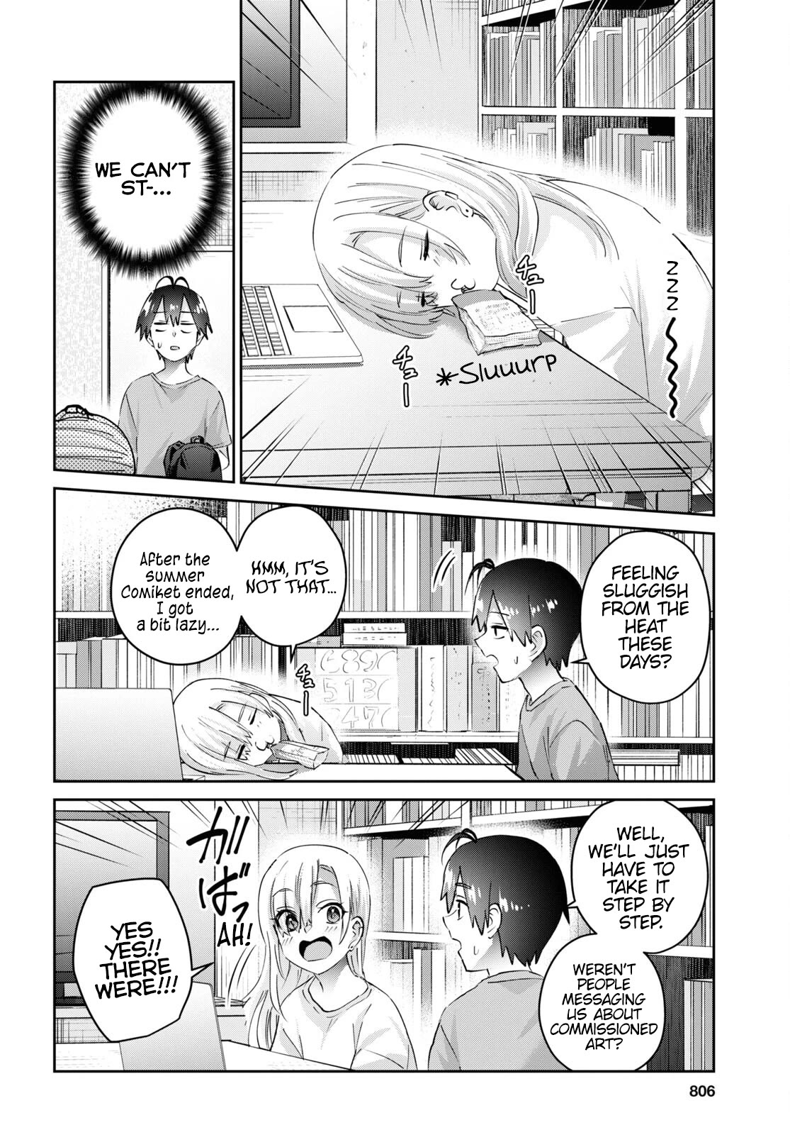 Hajimete no Gal Chapter 177 page 5 - Chapter 177: My First Sensei