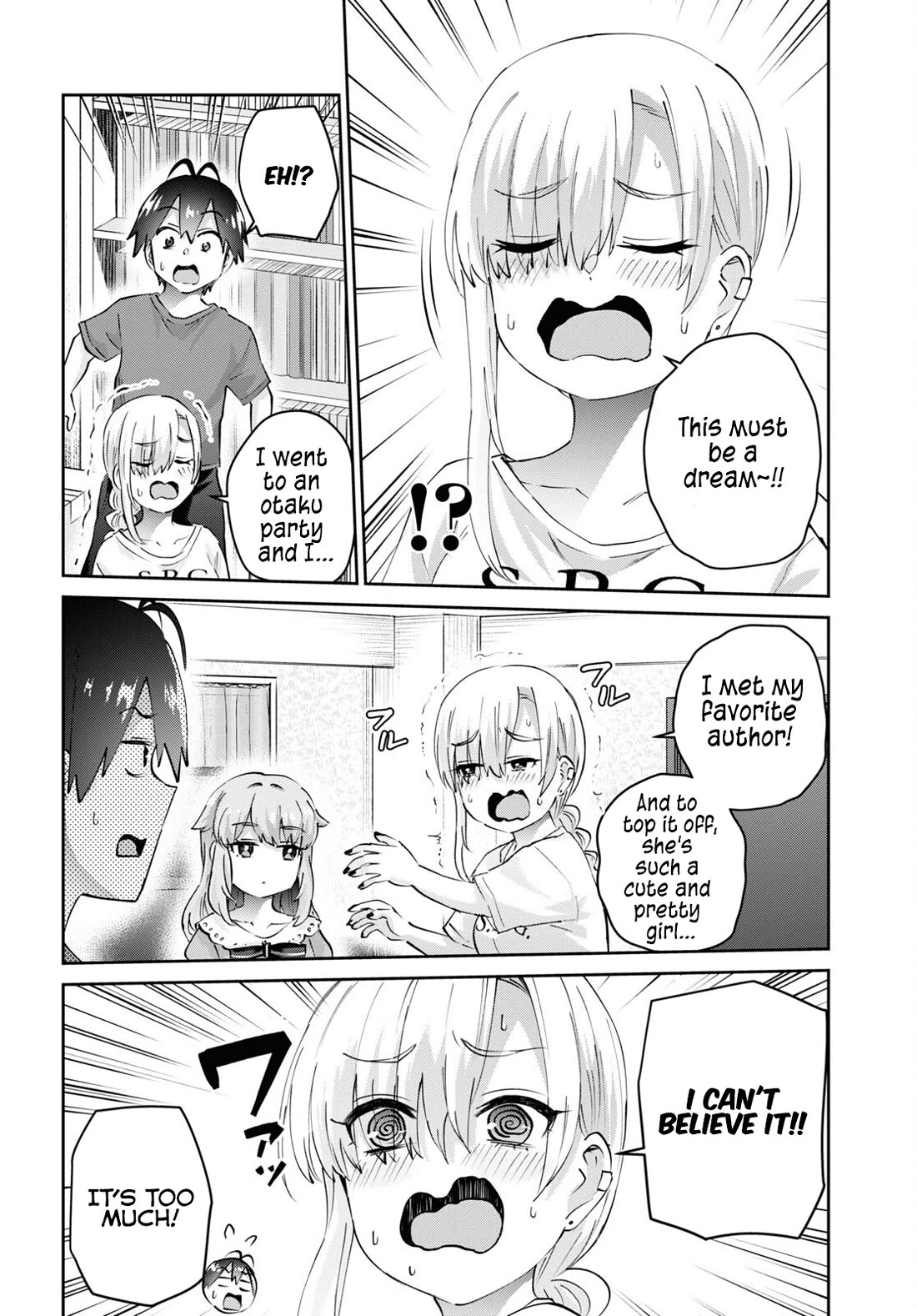 Hajimete no Gal Chapter 178 page 3 - Chapter 178: My First Time Meeting an Idol