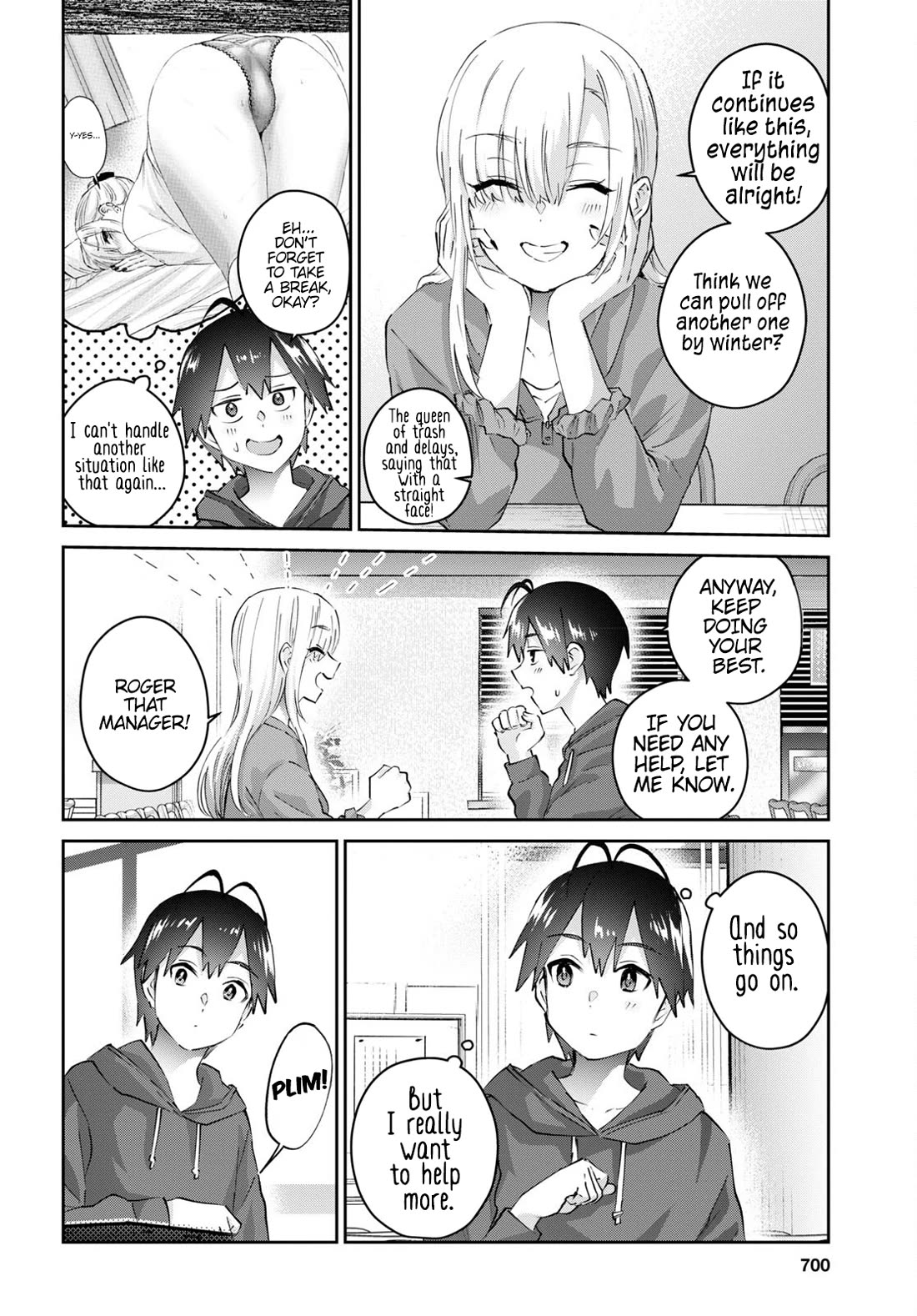 Hajimete no Gal Chapter 179 page 3 - Chapter 179: My First Reward