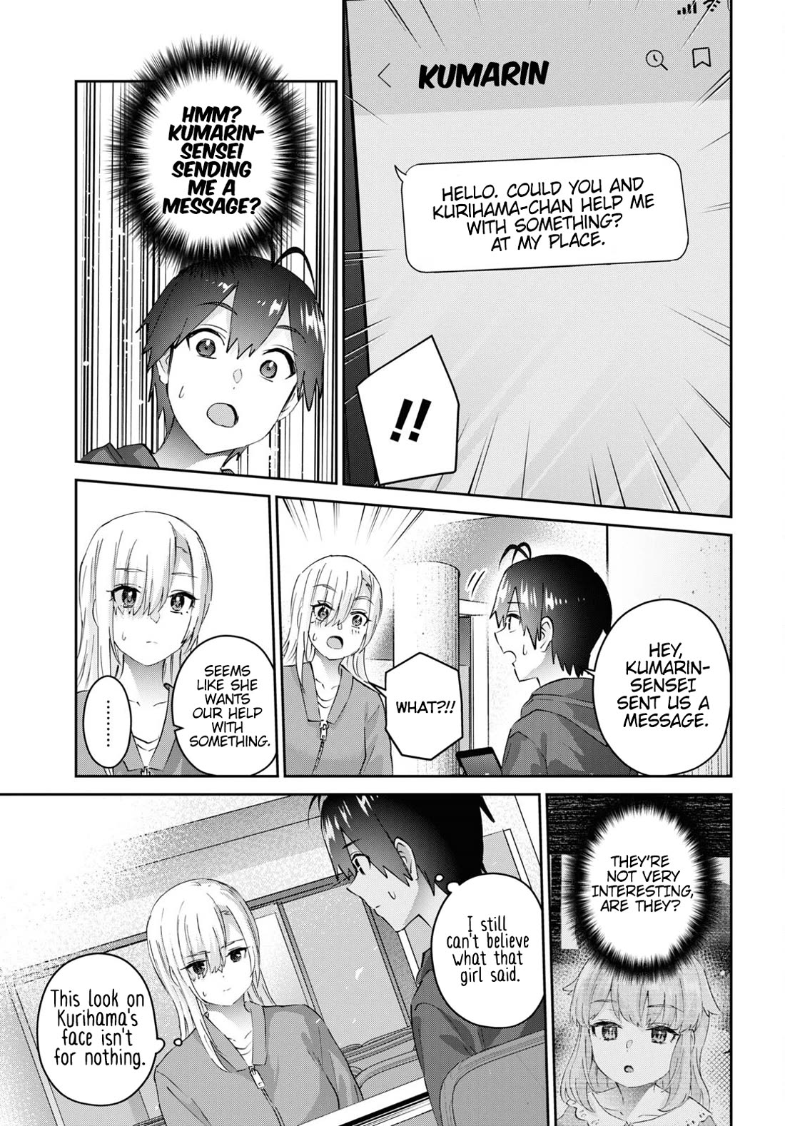 Hajimete no Gal Chapter 179 page 4 - Chapter 179: My First Reward