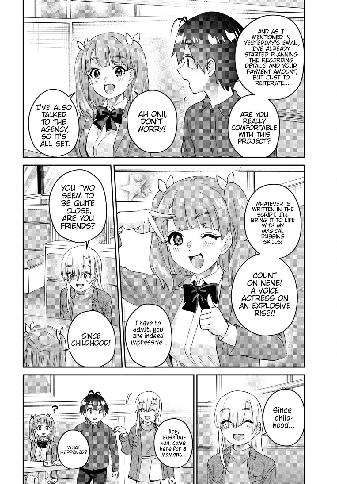 Hajimete no Gal Chapter 180 page 12 - Chapter 180: My First Photo Shoot by the Pool