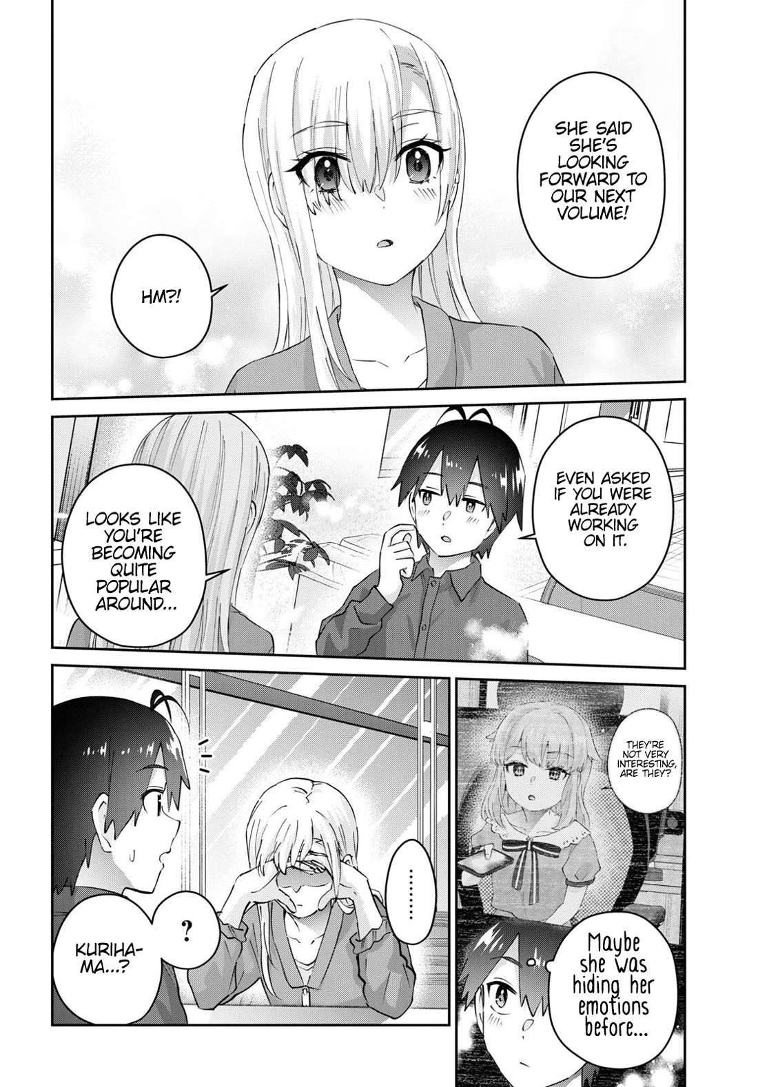 Hajimete no Gal Chapter 180 page 6 - Chapter 180: My First Photo Shoot by the Pool