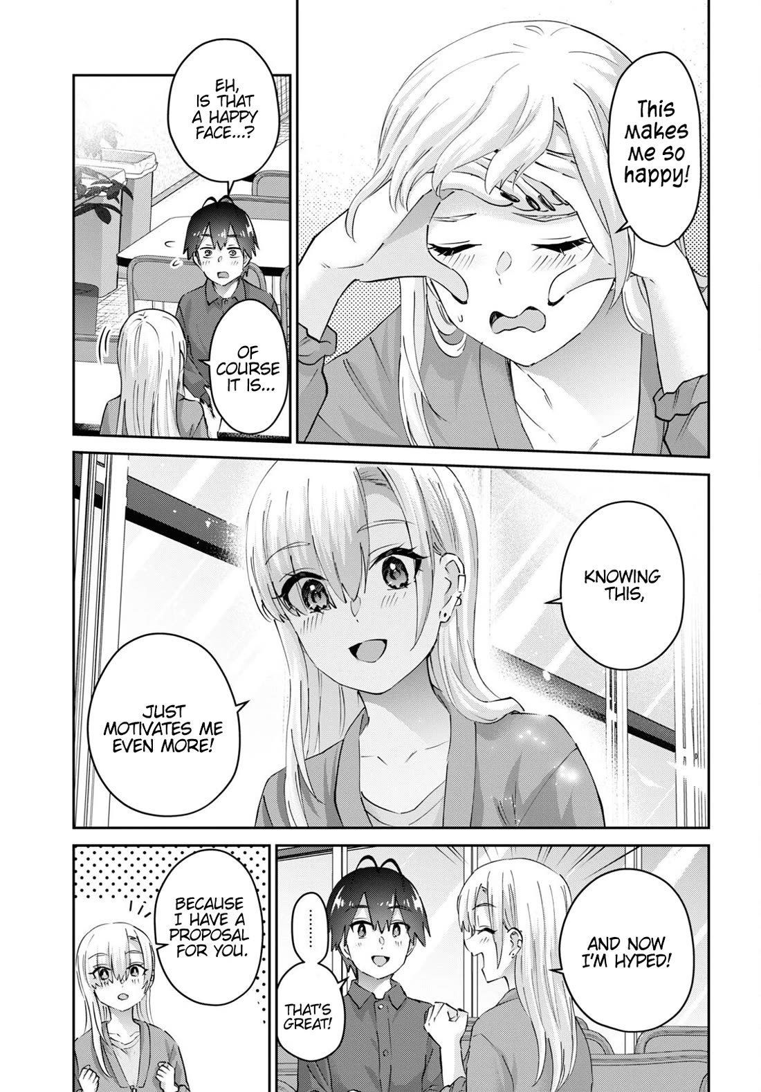 Hajimete no Gal Chapter 180 page 7 - Chapter 180: My First Photo Shoot by the Pool