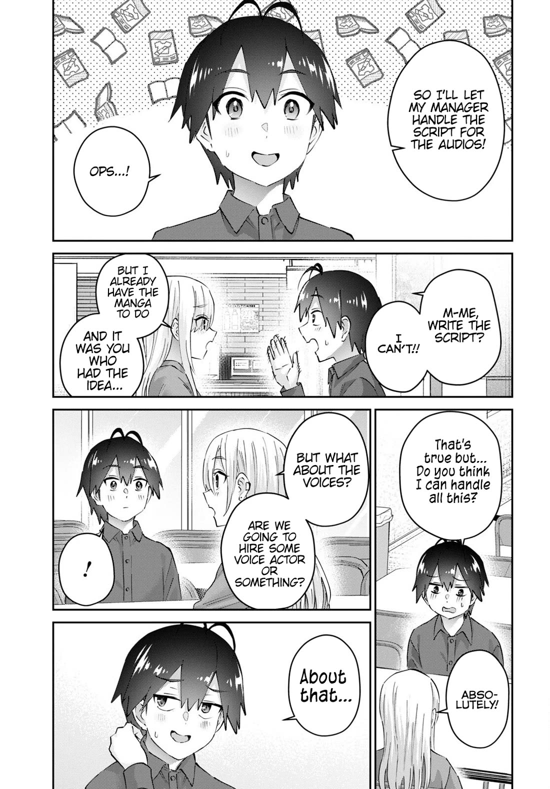 Hajimete no Gal Chapter 180 page 9 - Chapter 180: My First Photo Shoot by the Pool