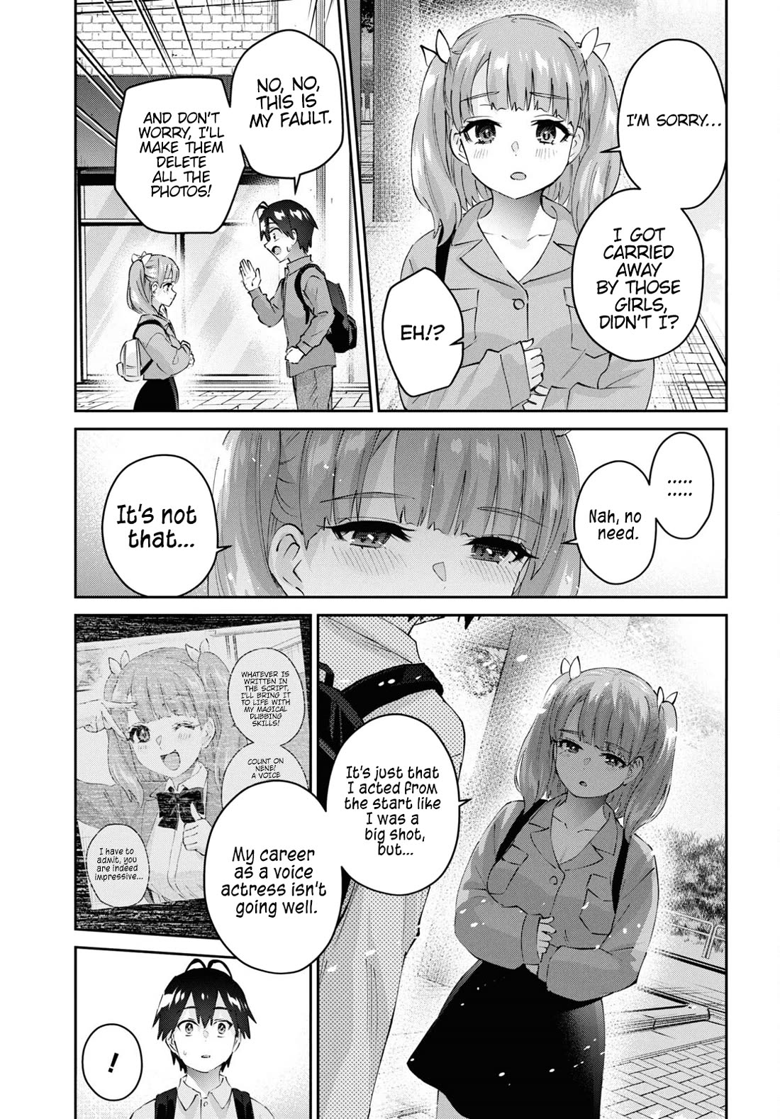 Hajimete no Gal Chapter 181 page 20 - Chapter 181: My First Time Trying to Impress