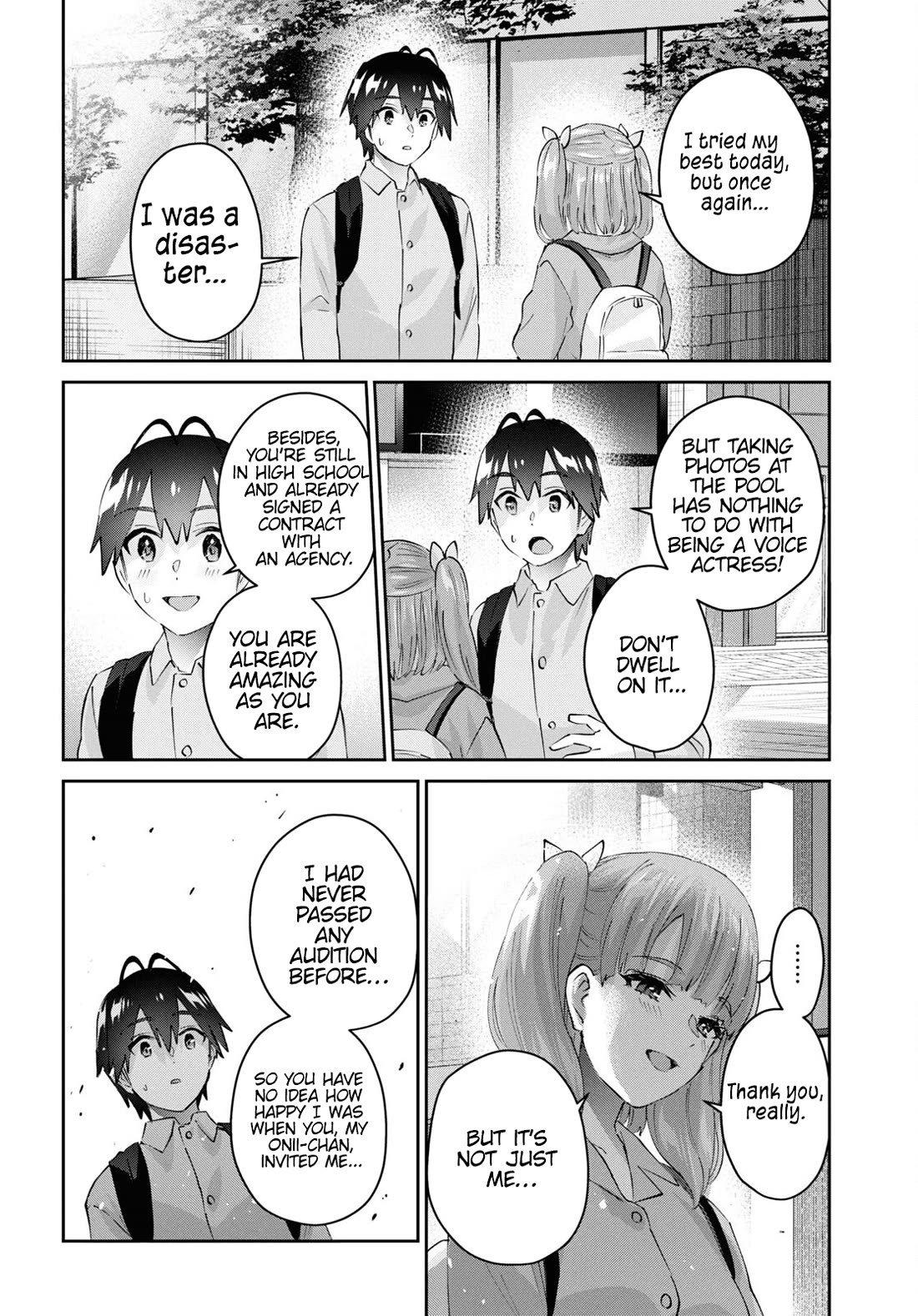 Hajimete no Gal Chapter 181 page 21 - Chapter 181: My First Time Trying to Impress
