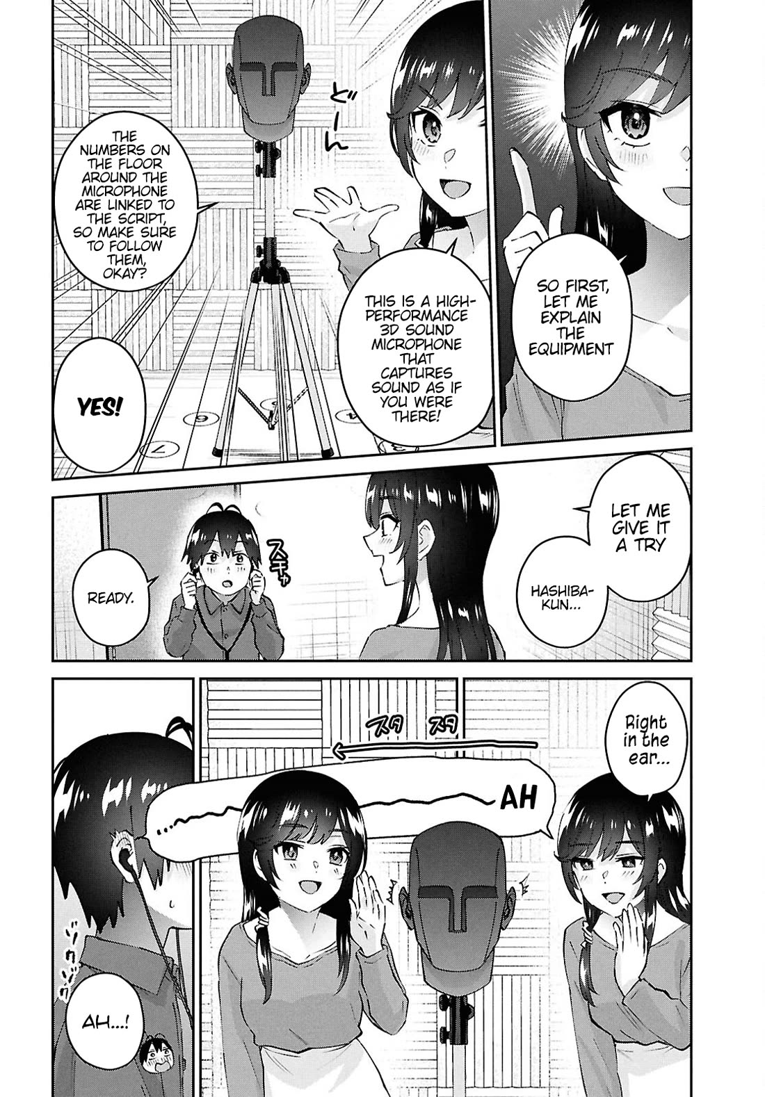 Hajimete no Gal Chapter 184 page 7 - Chapter 184: My First Time Dubbing