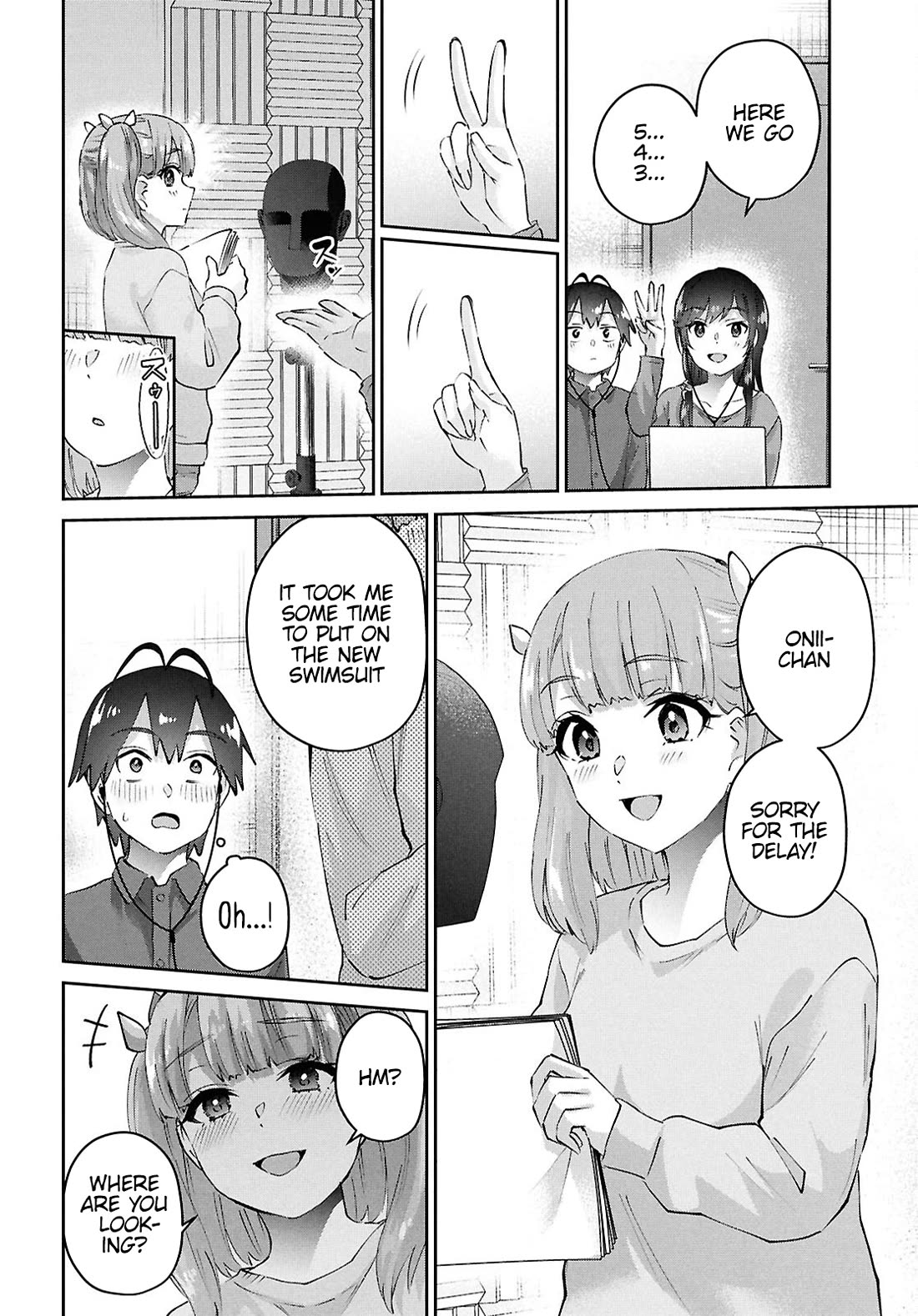 Hajimete no Gal Chapter 184 page 9 - Chapter 184: My First Time Dubbing