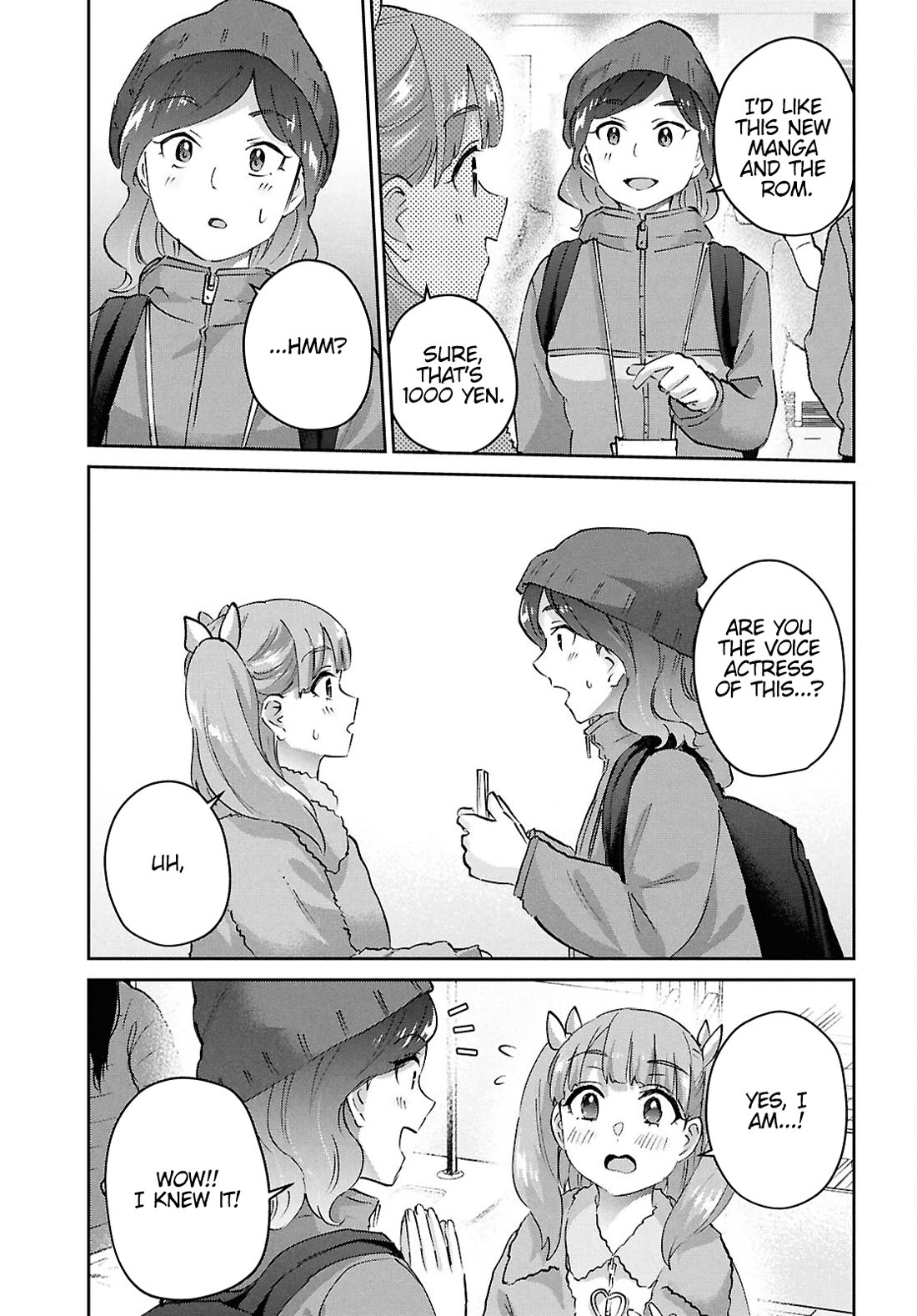 Hajimete no Gal Chapter 185 page 11 - Chapter 185: My First Fan