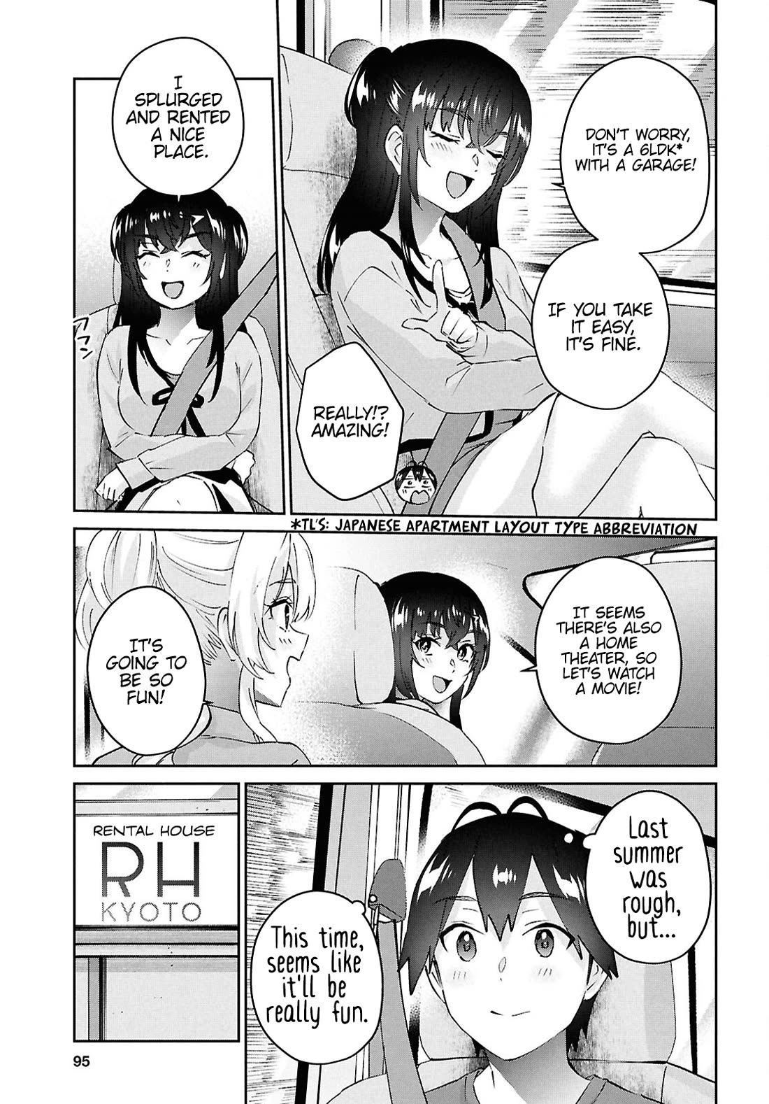 Hajimete no Gal Chapter 188 page 3 - Chapter 188: My First Rental House