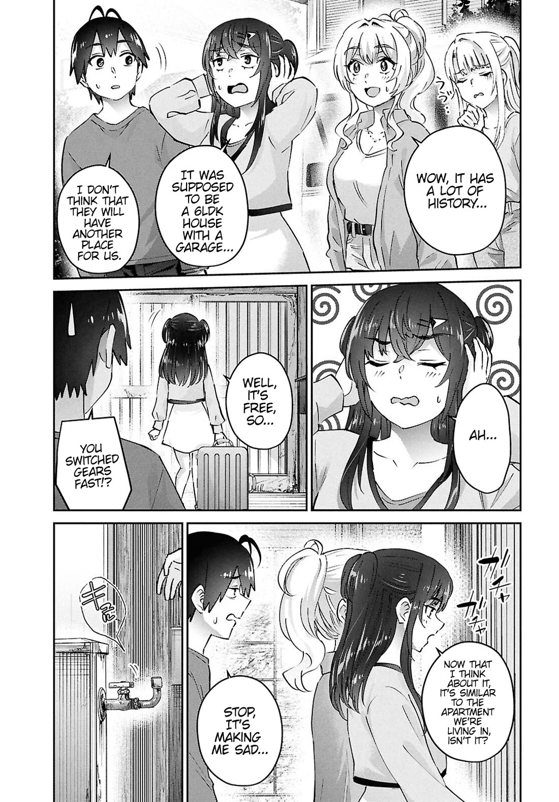 Hajimete no Gal Chapter 188 page 7 - Chapter 188: My First Rental House