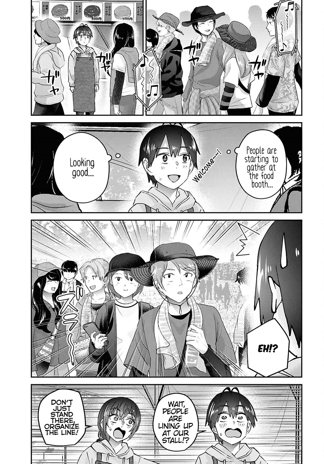 Hajimete no Gal Chapter 193 page 5 - Chapter 193: My First Stall