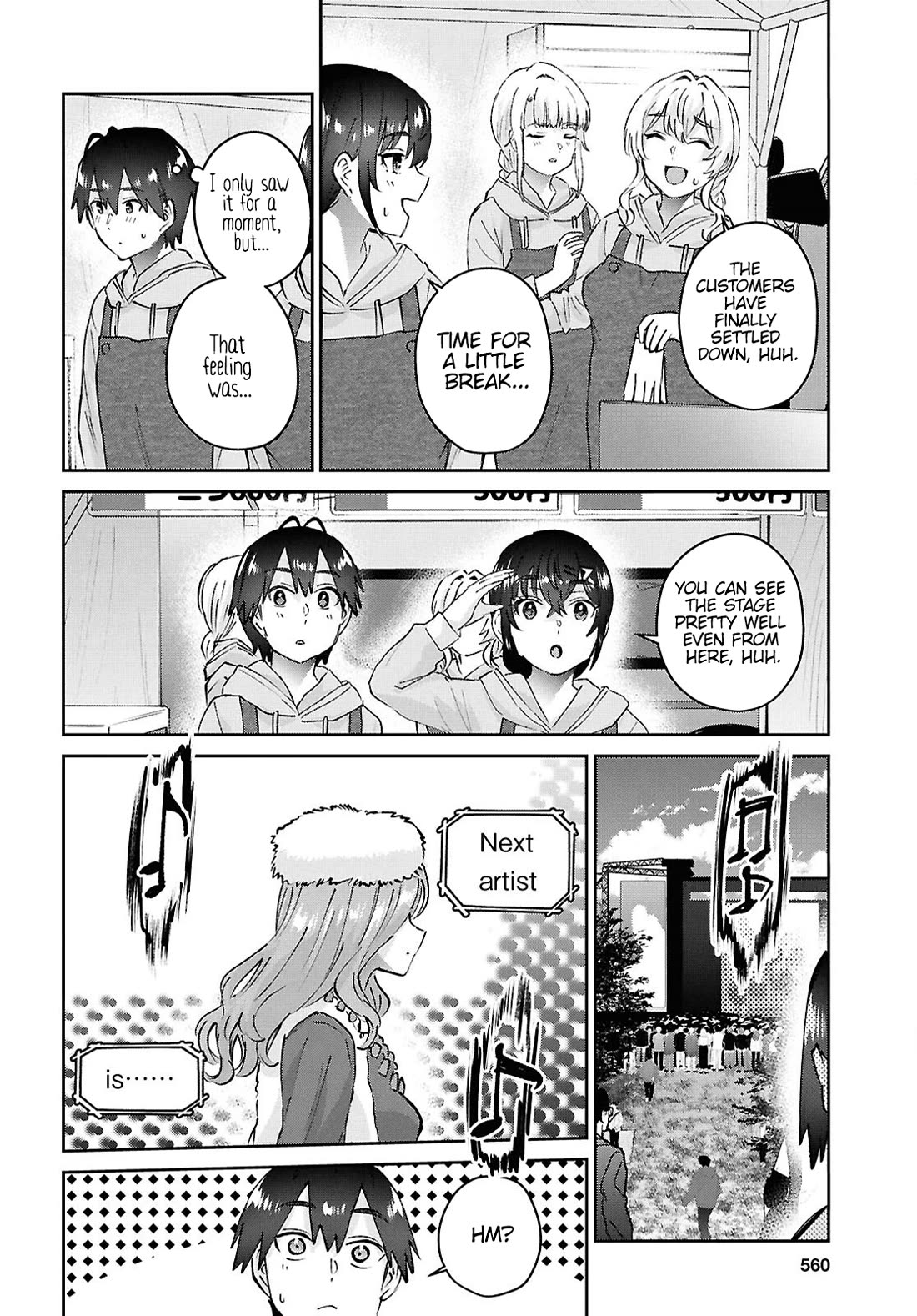 Hajimete no Gal Chapter 193 page 8 - Chapter 193: My First Stall