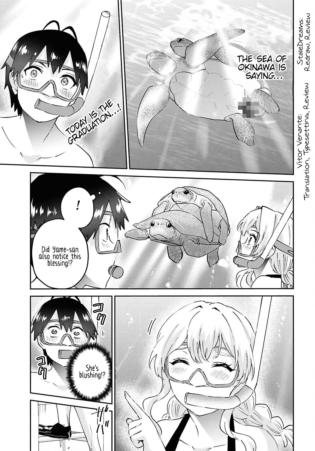 Hajimete no Gal Chapter 194 page 11 - Chapter 194: My First Time in Okinawa!