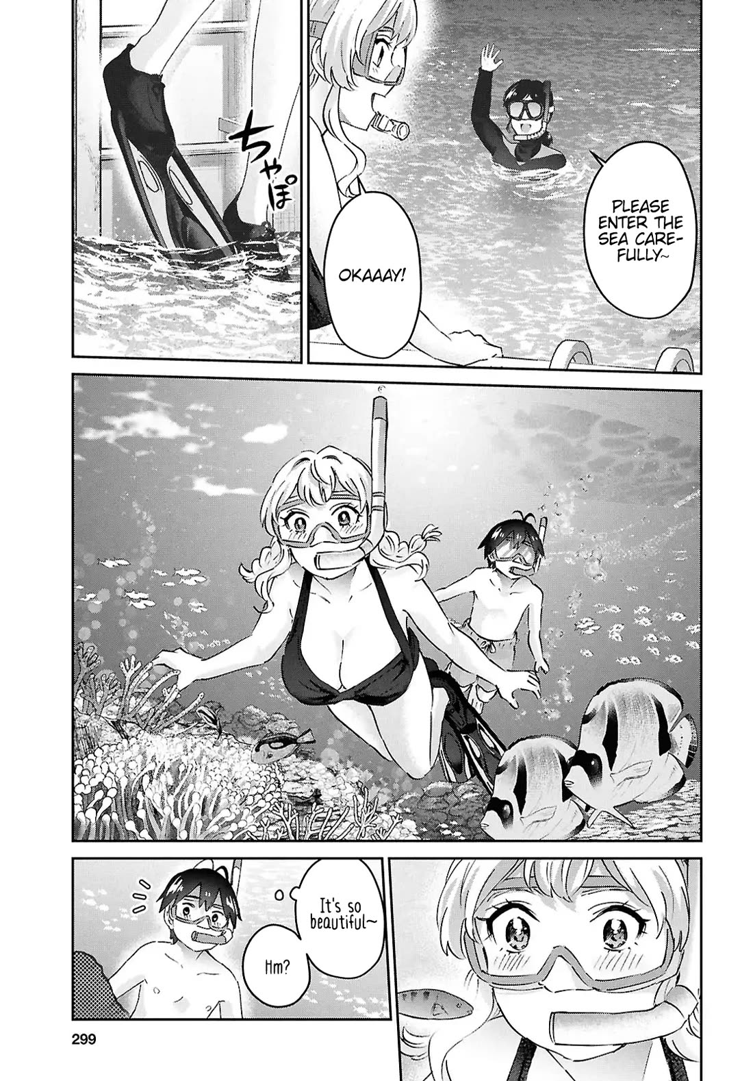 Hajimete no Gal Chapter 194 page 9 - Chapter 194: My First Time in Okinawa!