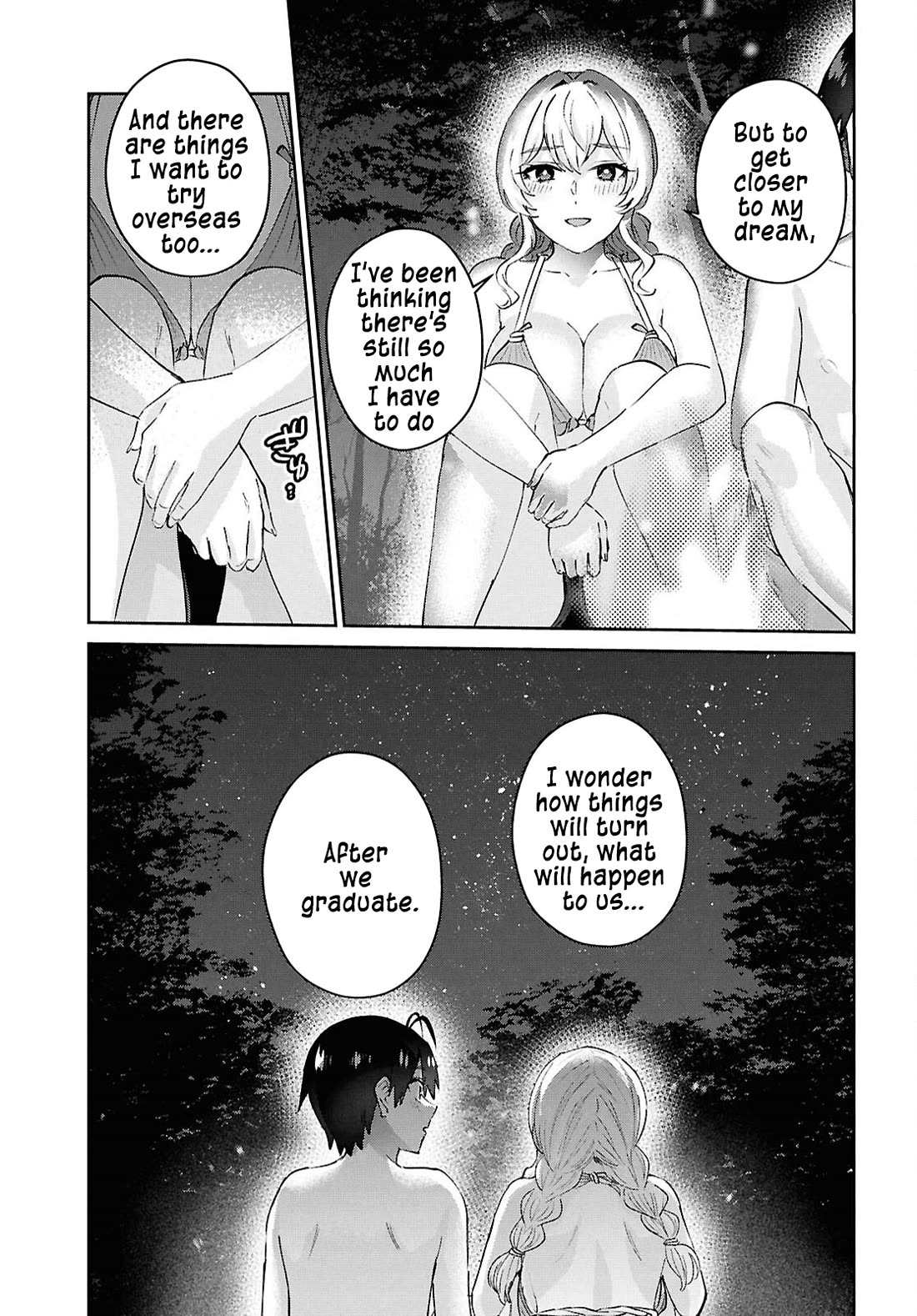 Hajimete no Gal Chapter 195 page 15 - Chapter 195: Our First Time Living on a Deserted Island
