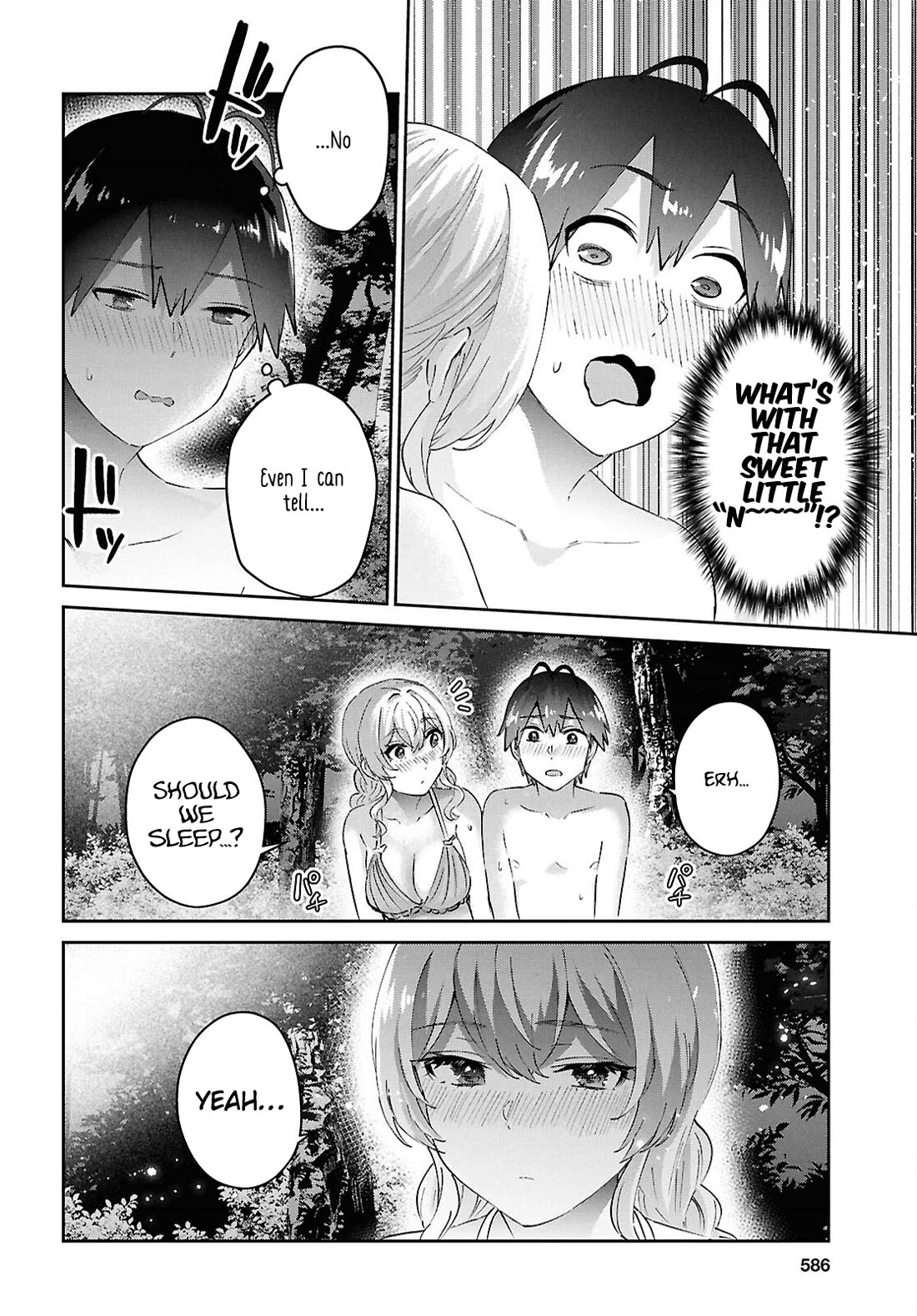 Hajimete no Gal Chapter 195 page 22 - Chapter 195: Our First Time Living on a Deserted Island