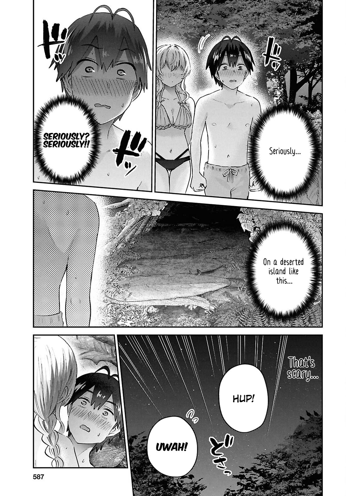 Hajimete no Gal Chapter 195 page 23 - Chapter 195: Our First Time Living on a Deserted Island