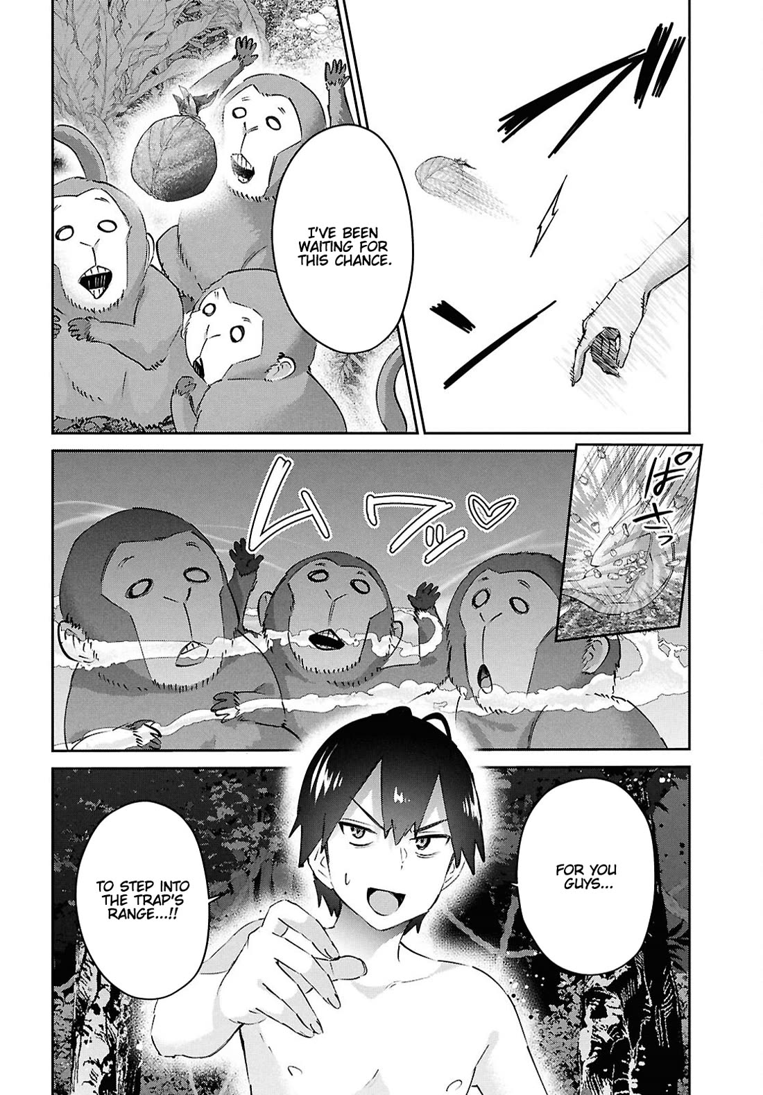 Hajimete no Gal Chapter 196 page 18 - Chapter 196: My First Time Catching a Monkey – I WILL GET YOU!