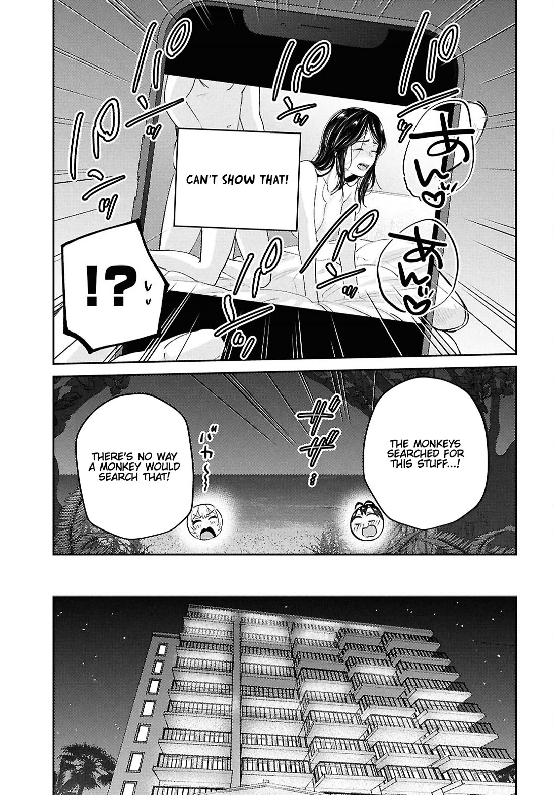 Hajimete no Gal Chapter 196 page 21 - Chapter 196: My First Time Catching a Monkey – I WILL GET YOU!