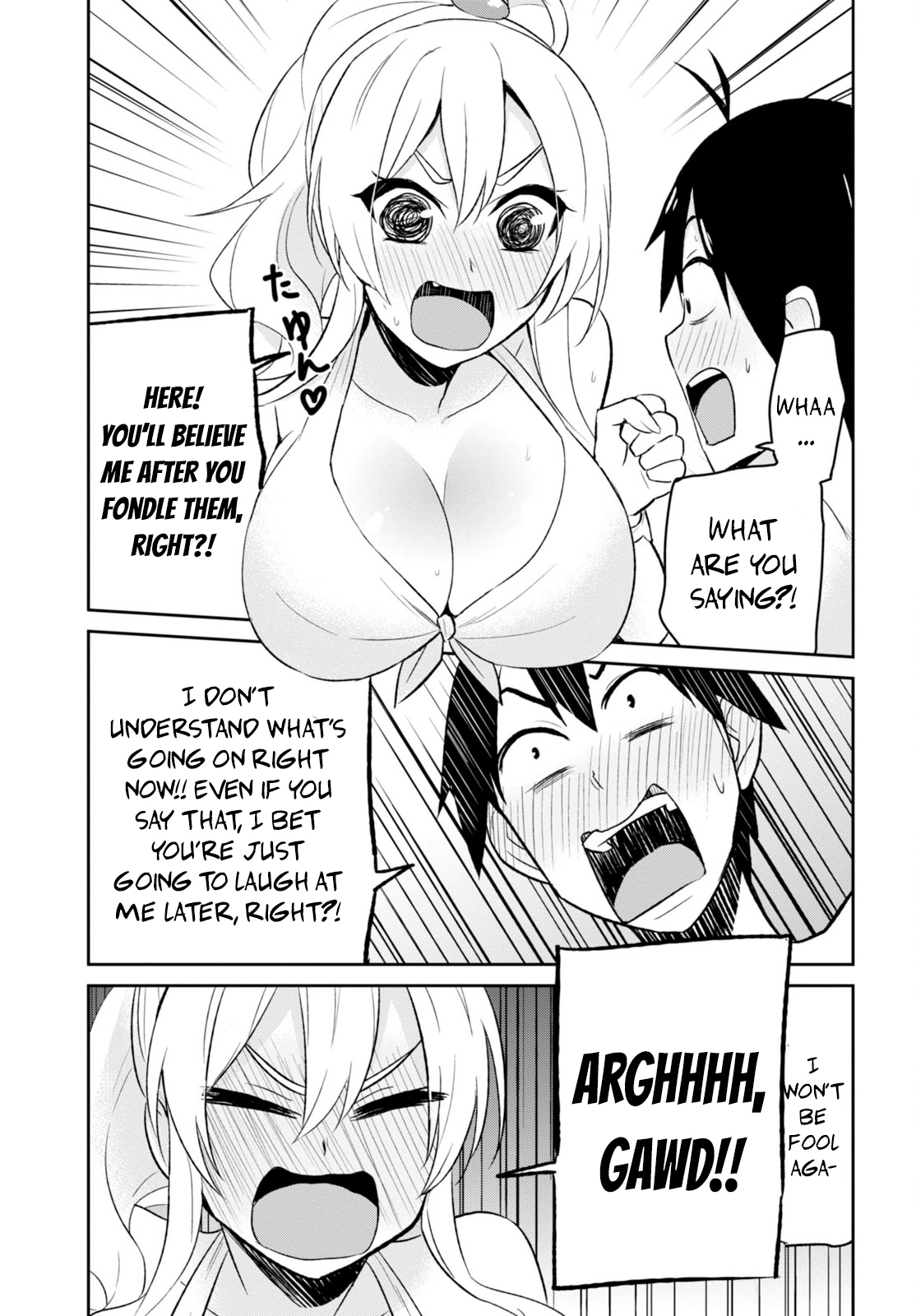 Hajimete no Gal Chapter 20 page 10 - Chapter 20: The First Quarrel