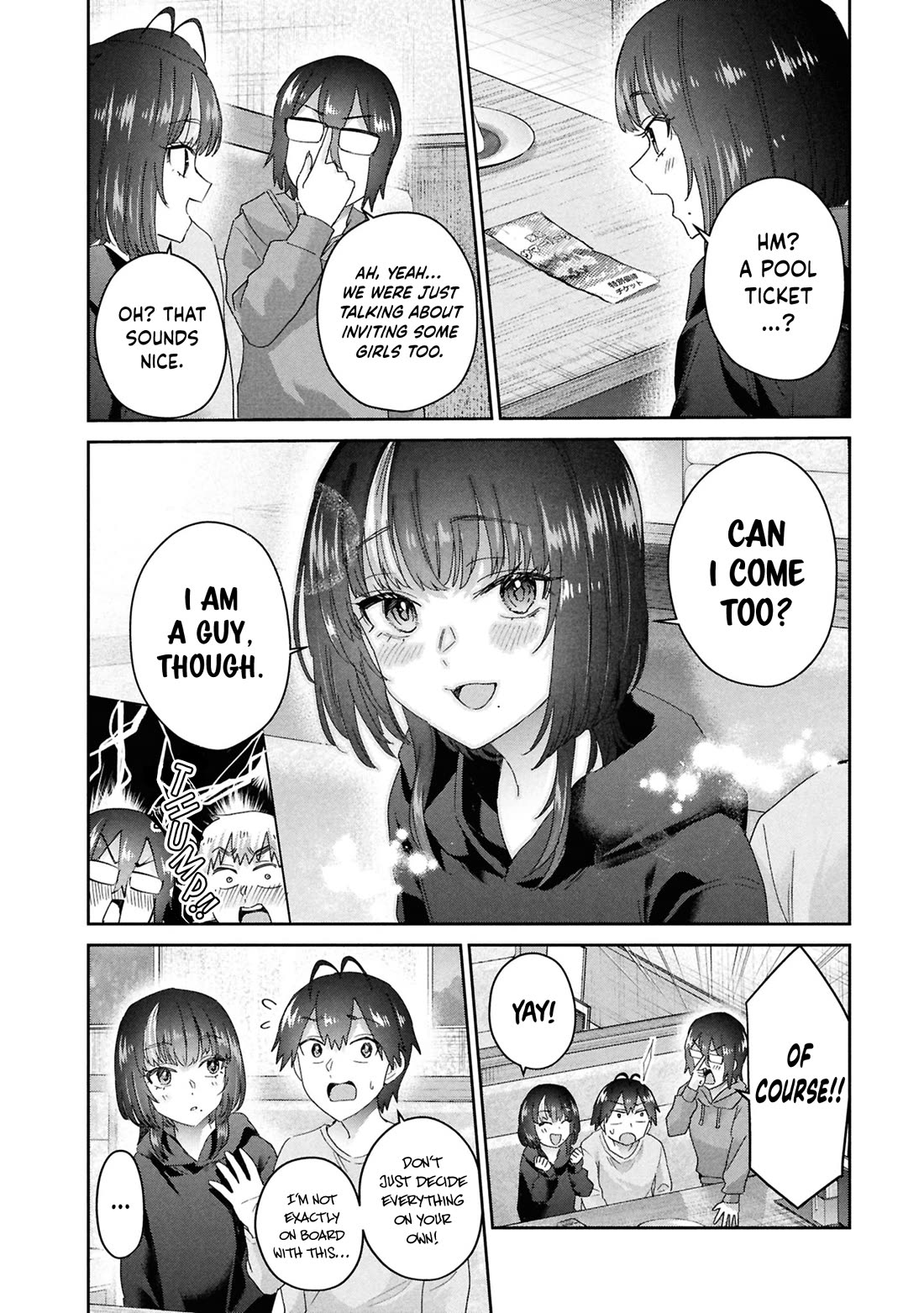 Hajimete no Gal Chapter 201 page 18 - Chapter 201: My First Guys' Hangout