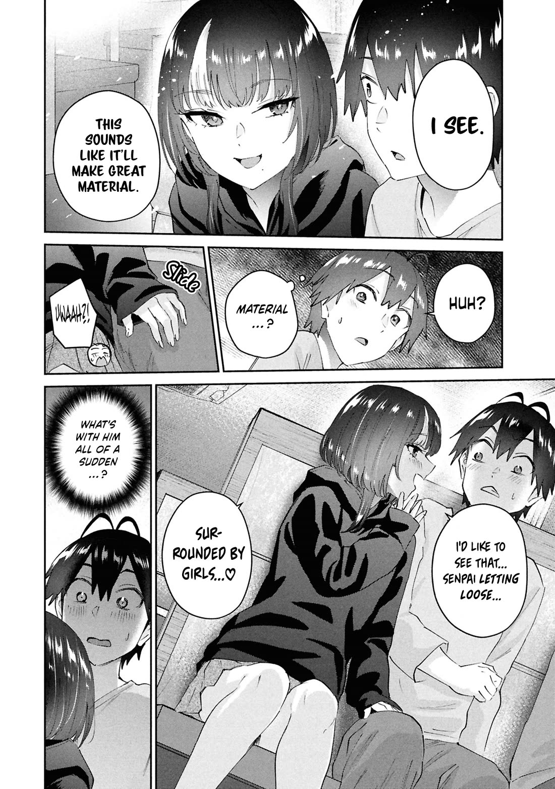 Hajimete no Gal Chapter 201 page 19 - Chapter 201: My First Guys' Hangout