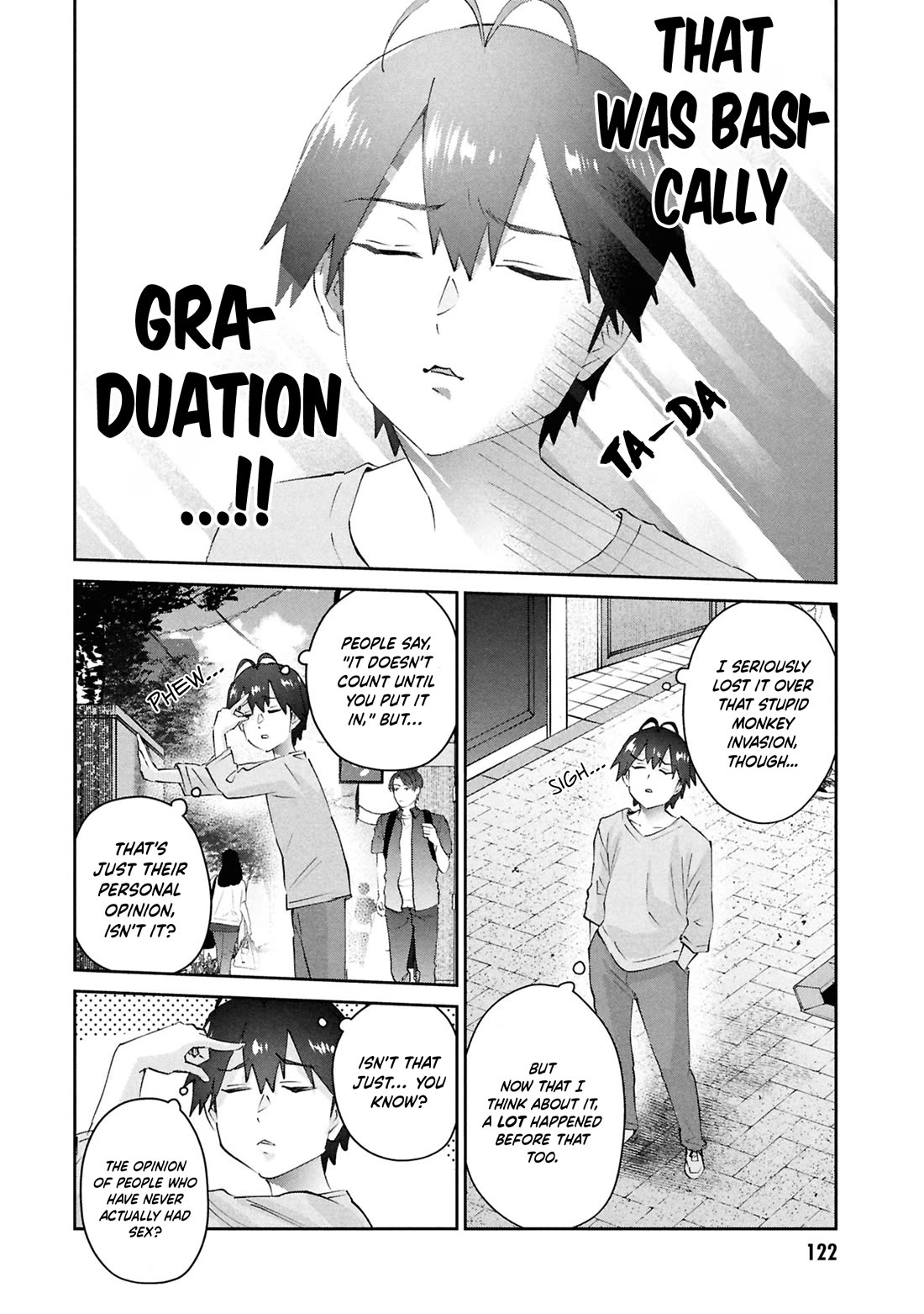 Hajimete no Gal Chapter 201 page 3 - Chapter 201: My First Guys' Hangout